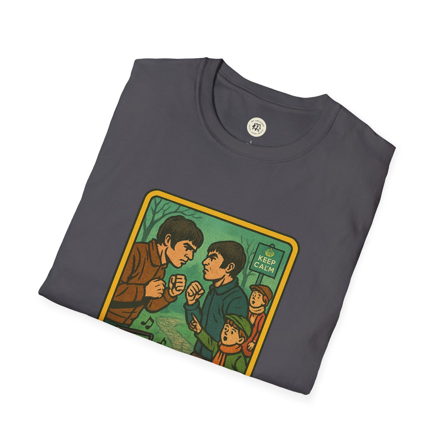 Oasis Retro Band T-Shirt with Vintage Design