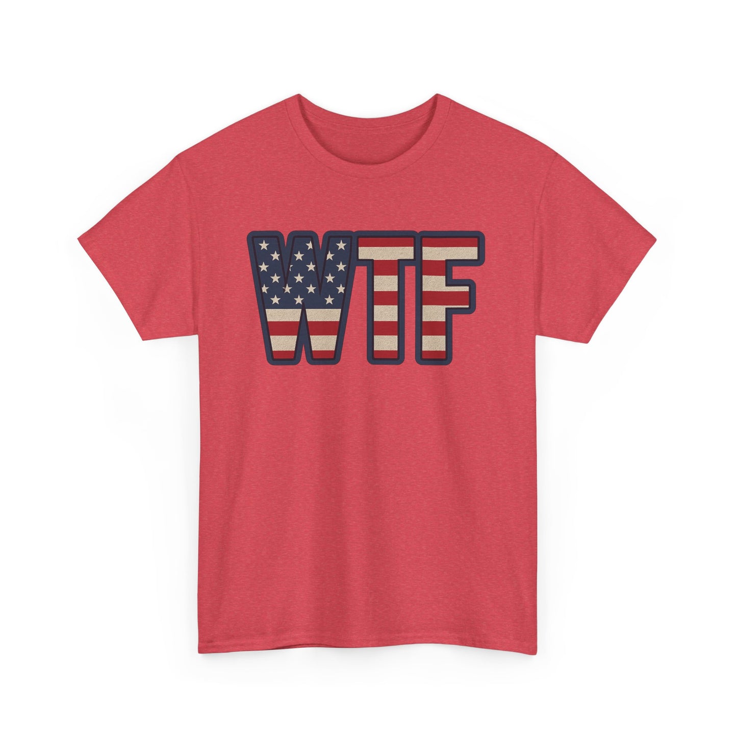 Patriotic Humor T-Shirt with USA Flag Design