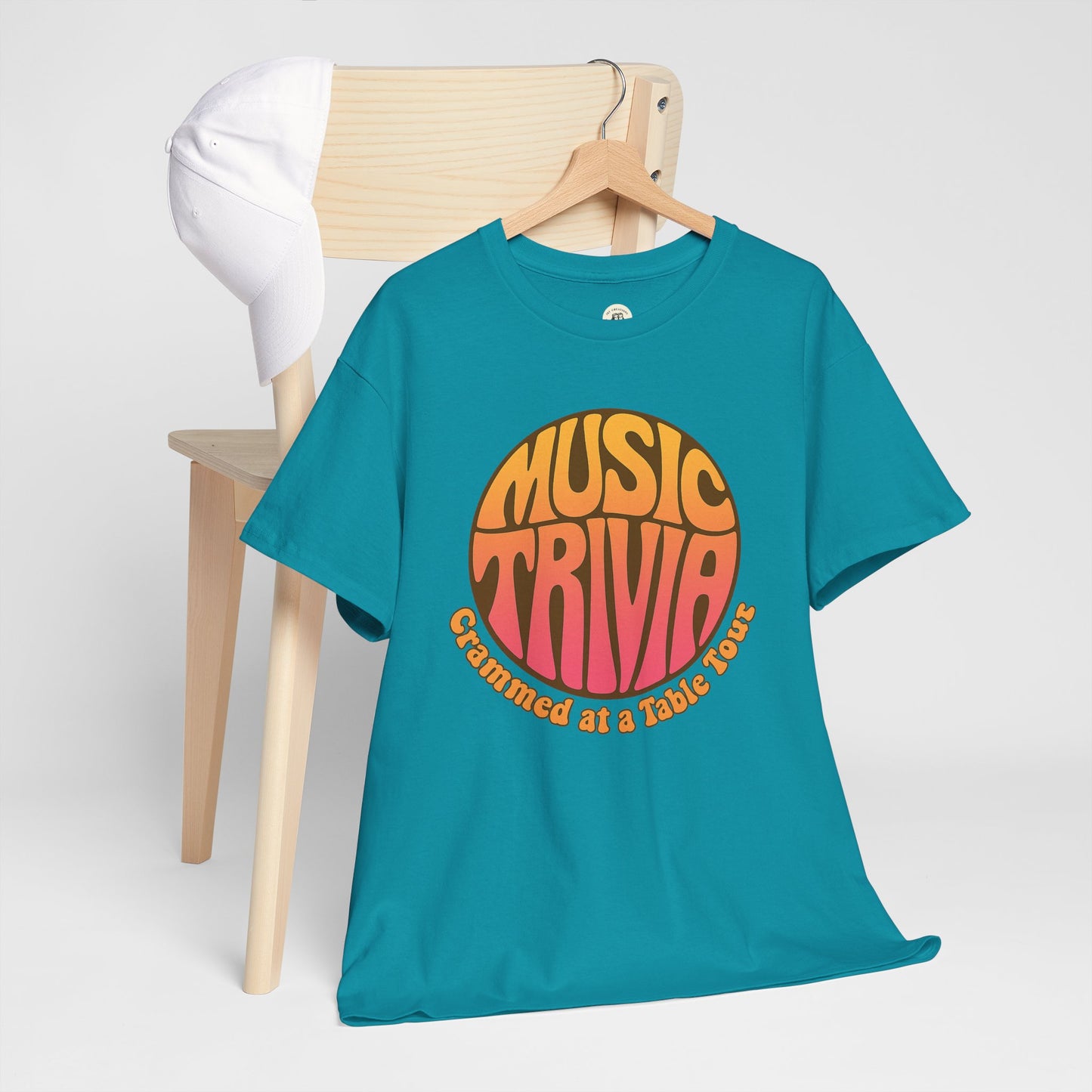 Vintage Music Trivia T-Shirt Retro Design