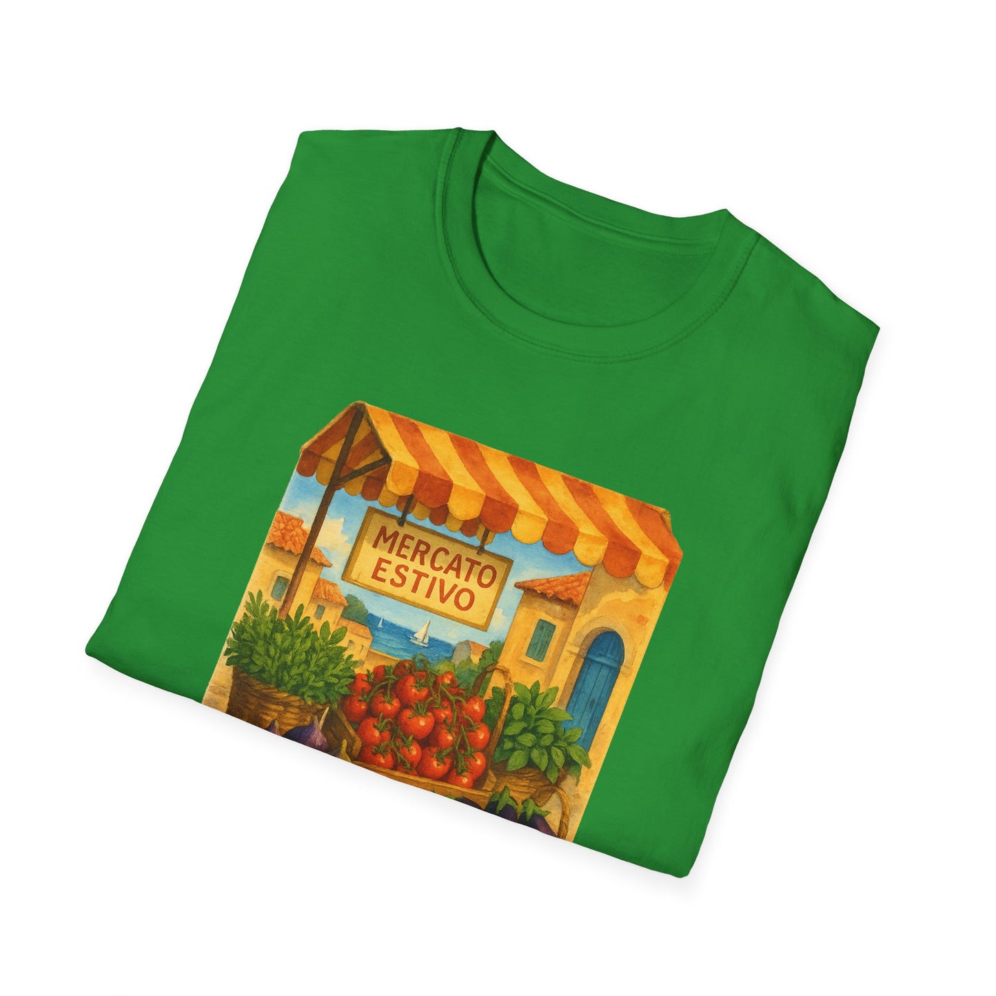 Mallorca Market T-Shirt | Mediterranean Summer Tee | Coastal Graphic Shirt | Travel Lover Gift | Italian Greek Style