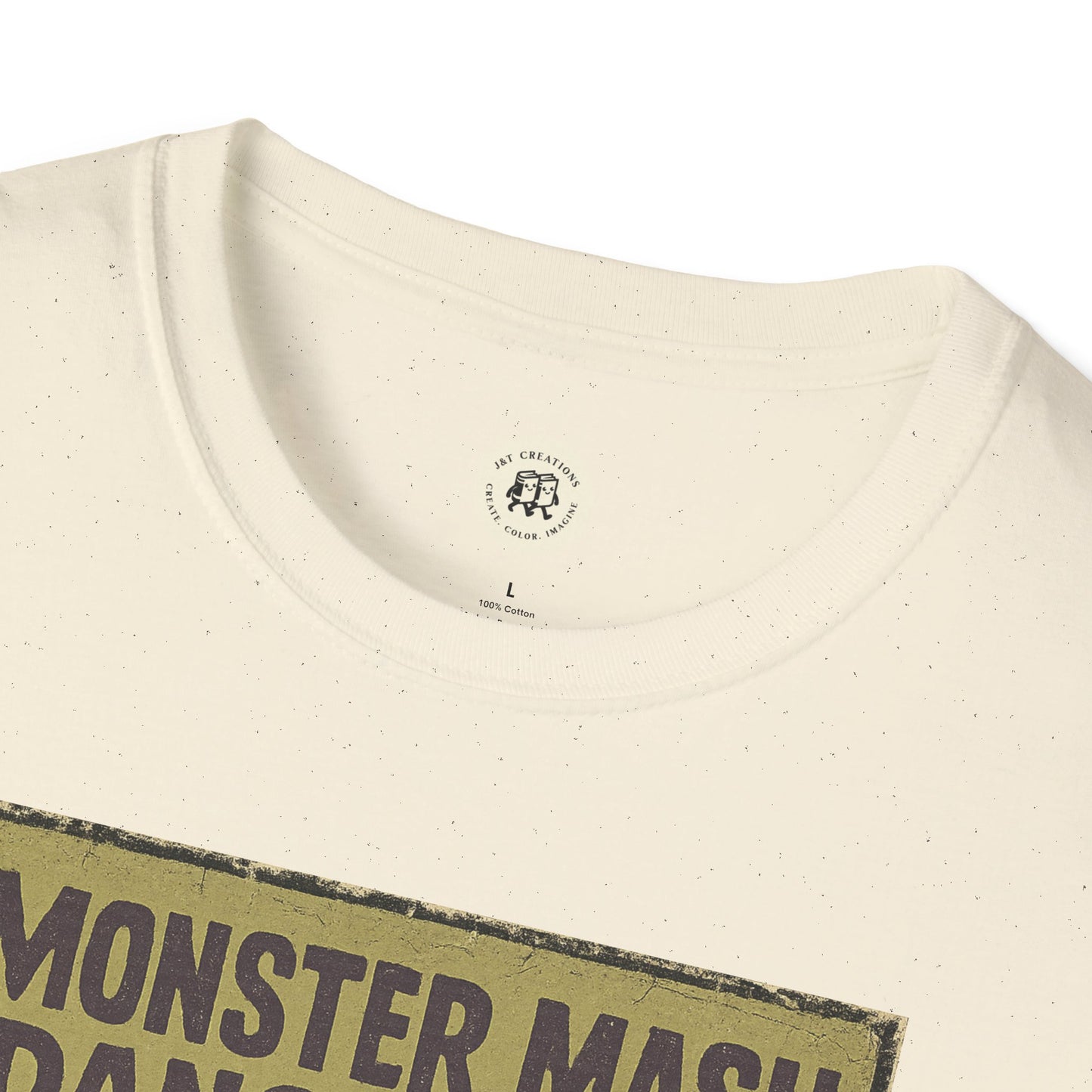 Vintage Halloween T-Shirt Monster Mash Design