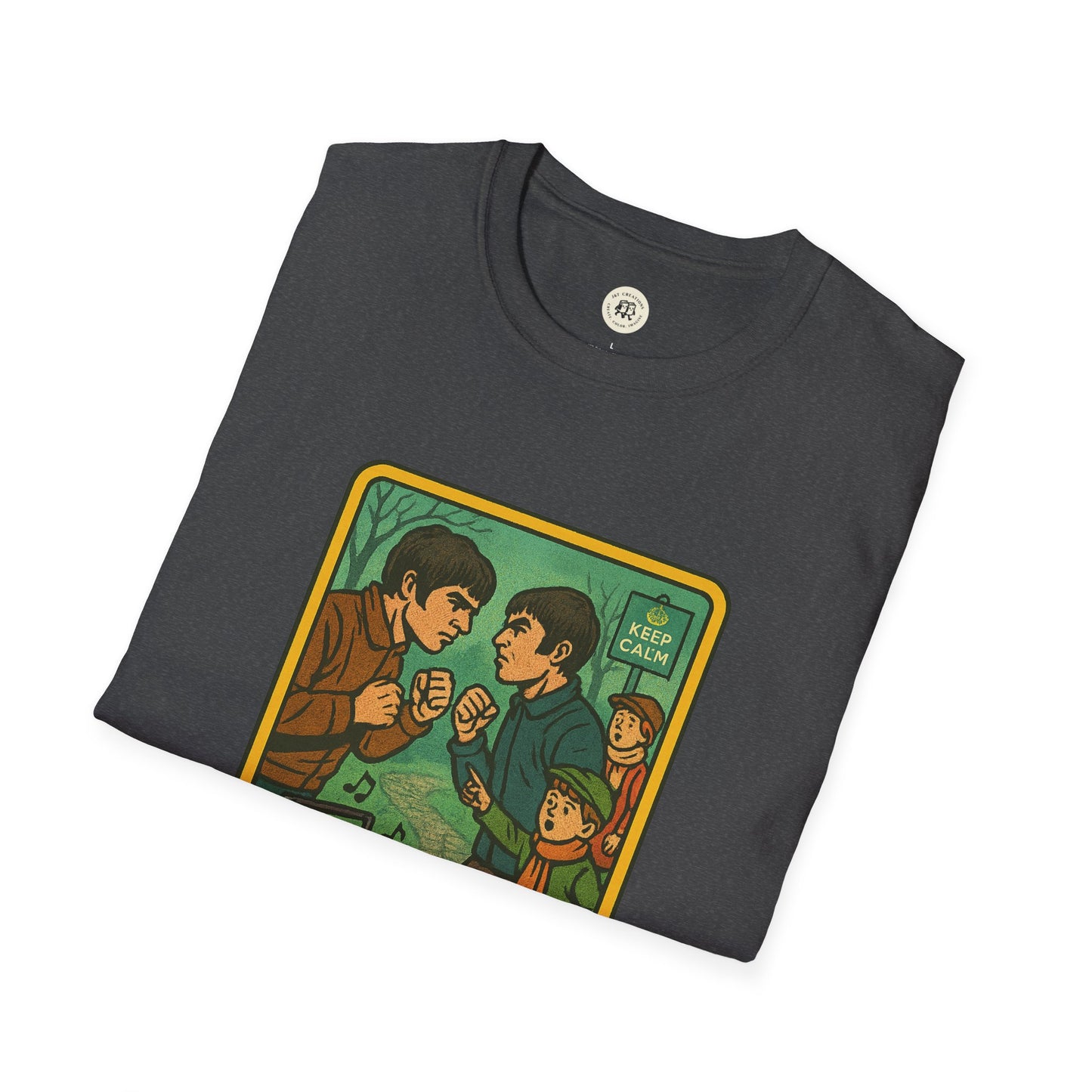 Oasis Retro Band T-Shirt with Vintage Design