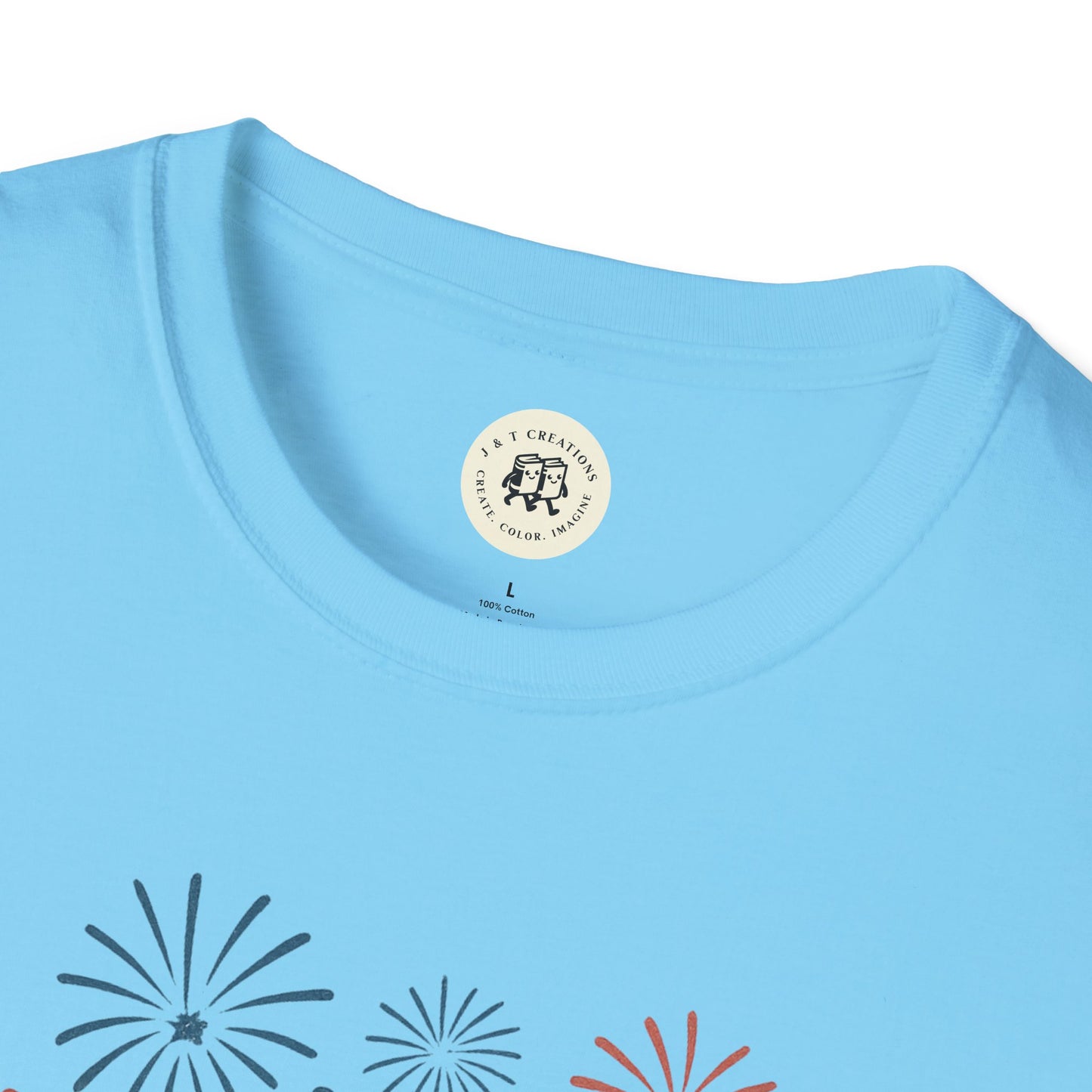 Fourth of July Fireworks Shirt - Patriotic Tee