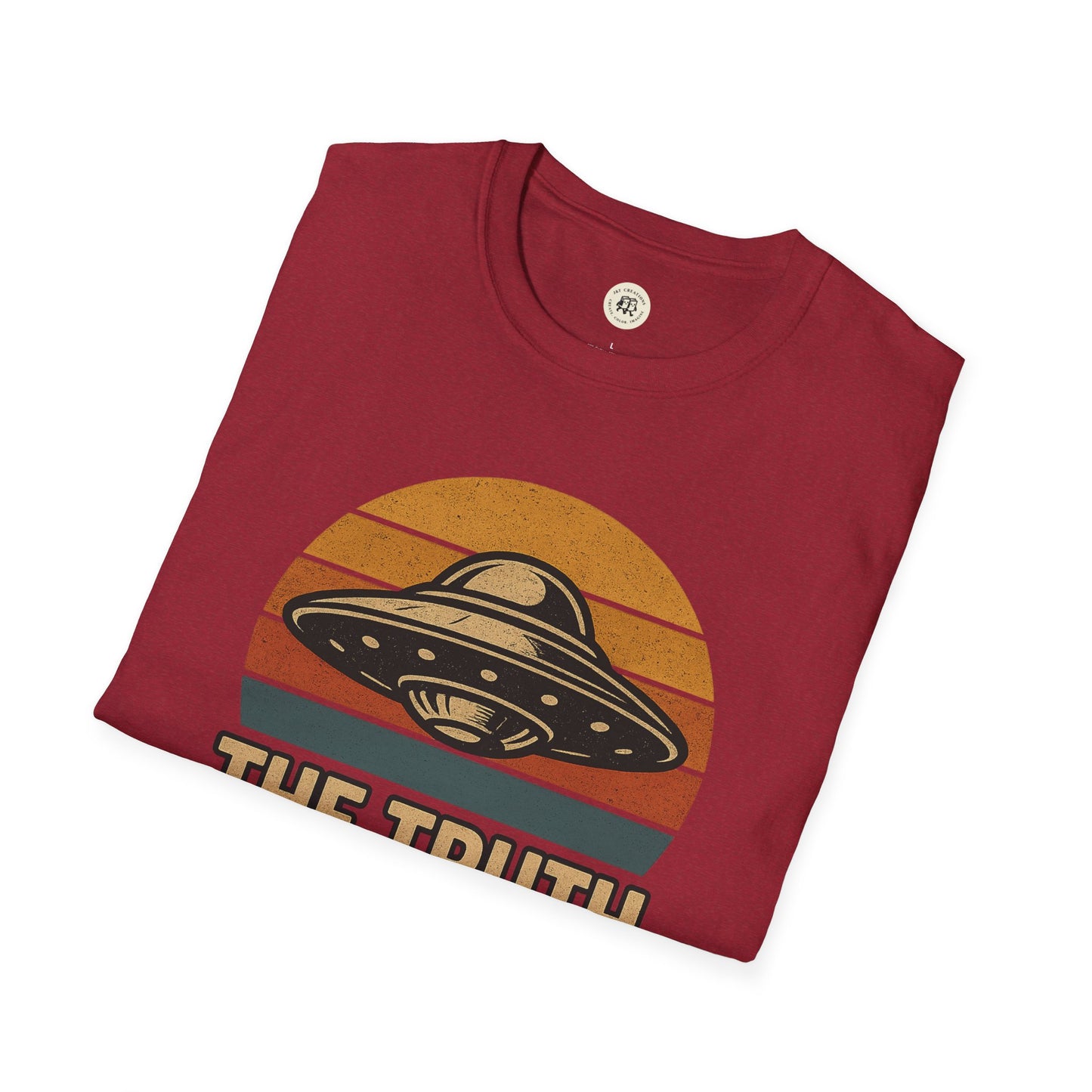 Retro UFO T-Shirt with Vintage Alien Design