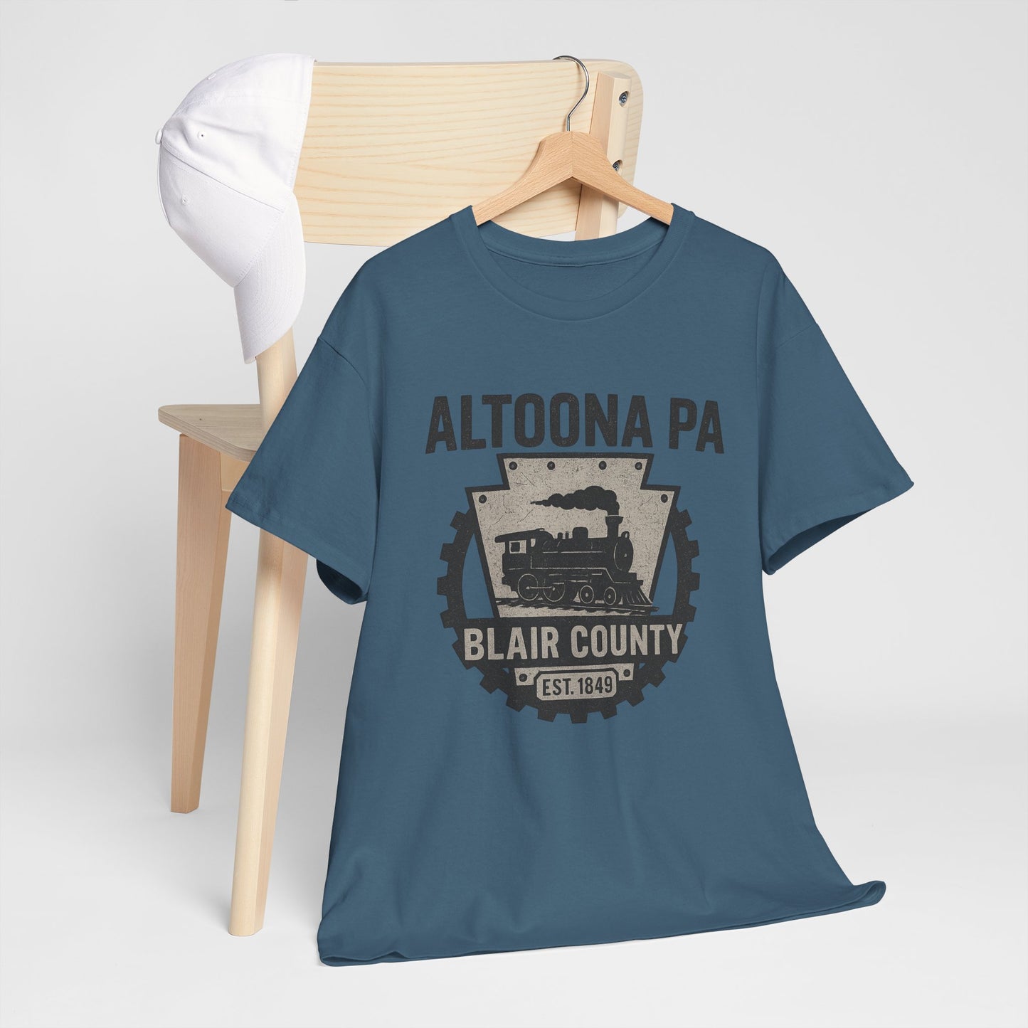 Altoona PA T-Shirt Blair County Vintage Train