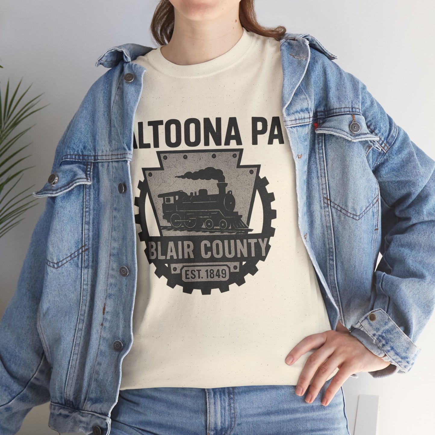 Altoona PA T-Shirt Blair County Vintage Train