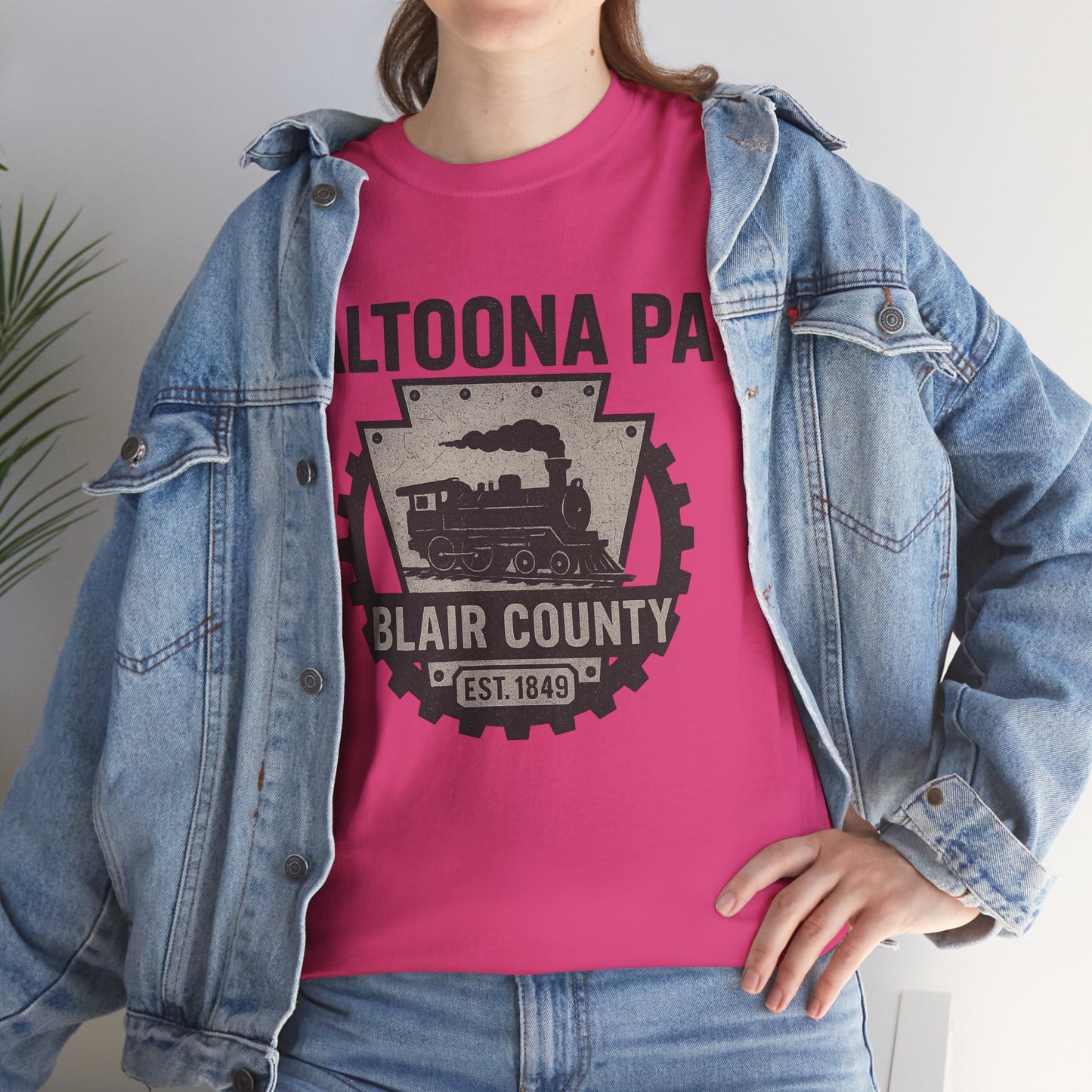 Altoona PA T-Shirt Blair County Vintage Train