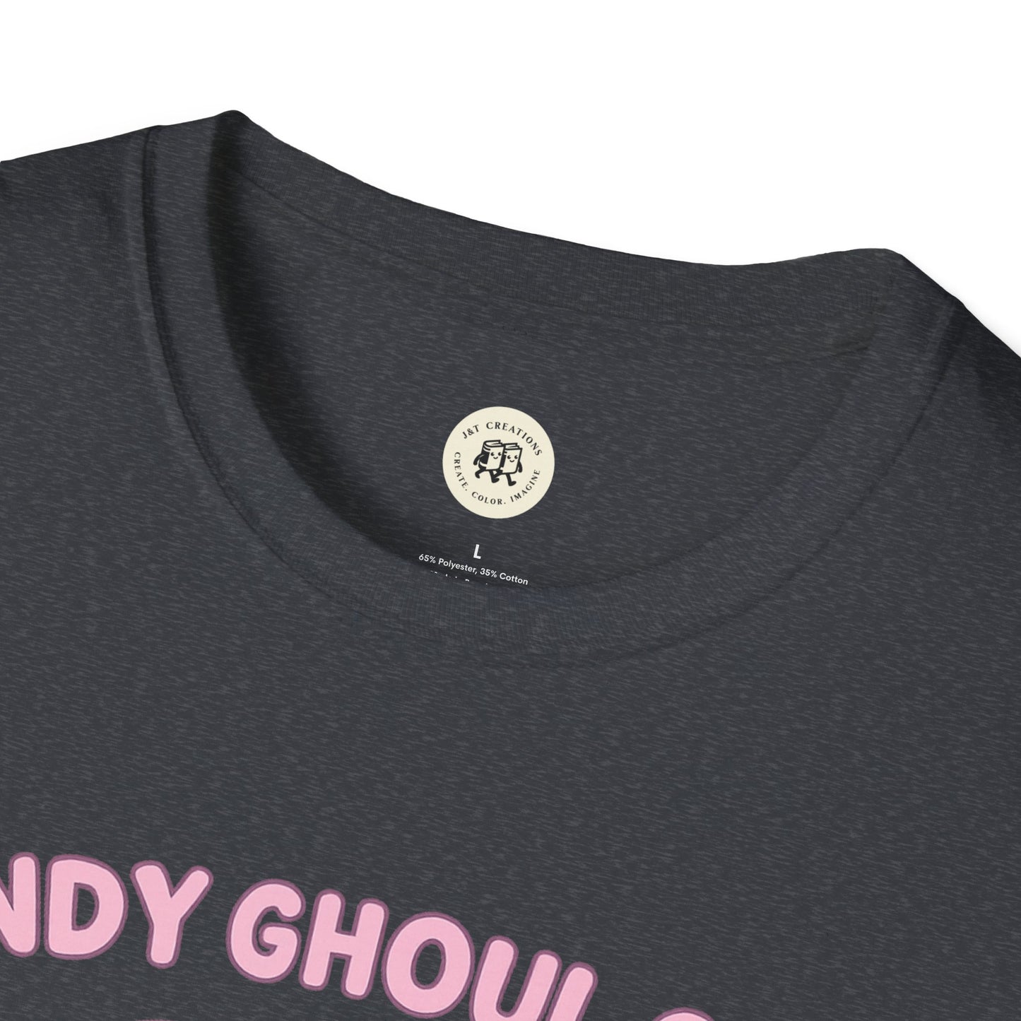 Kawaii Halloween Ghost Shirt - Cute Candy Ghoul Tee