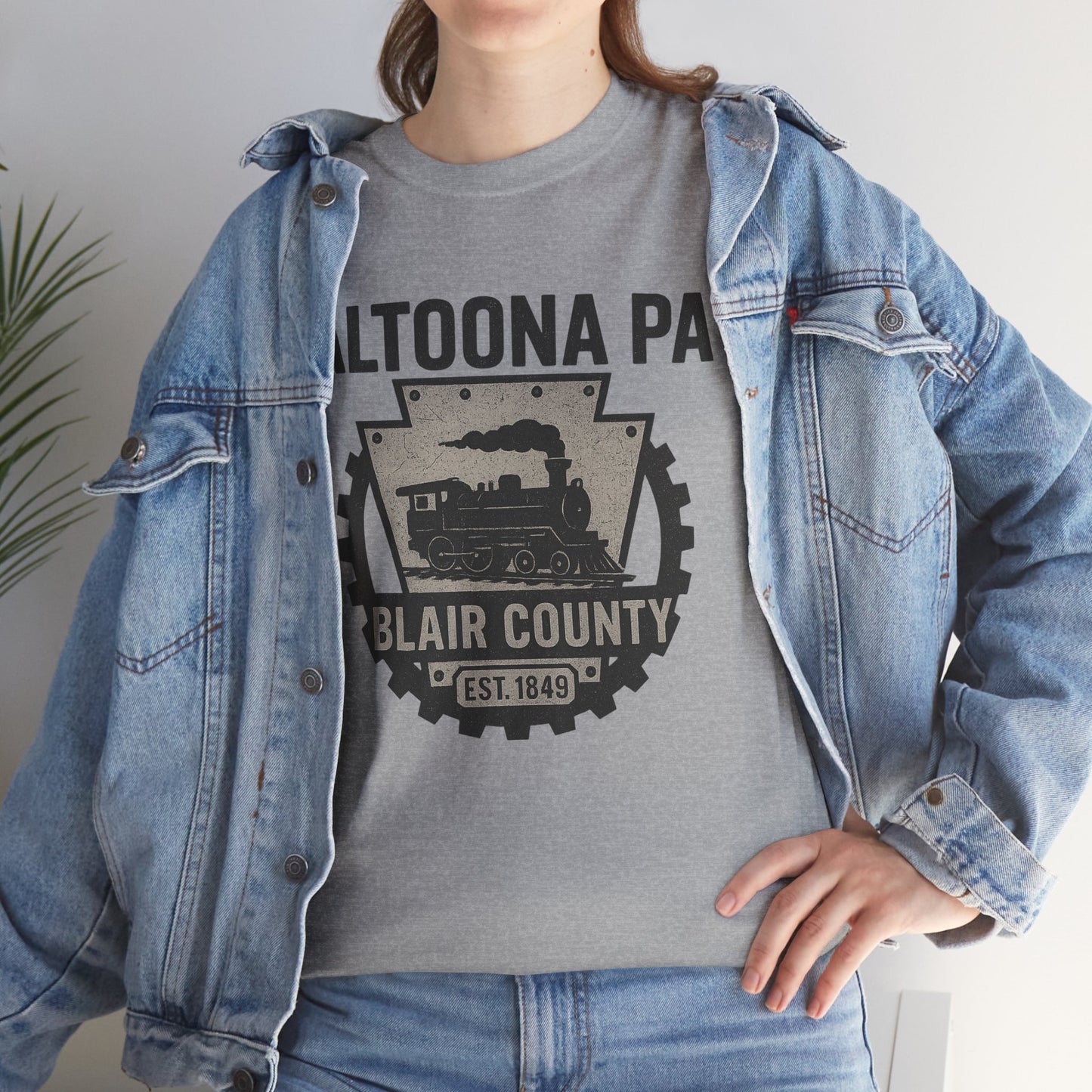 Altoona PA T-Shirt Blair County Vintage Train