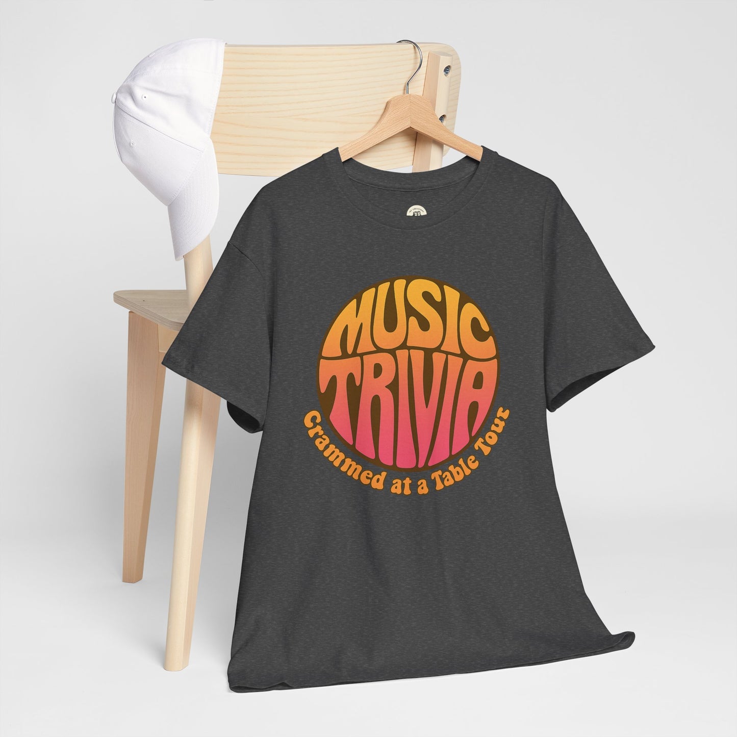Vintage Music Trivia T-Shirt Retro Design