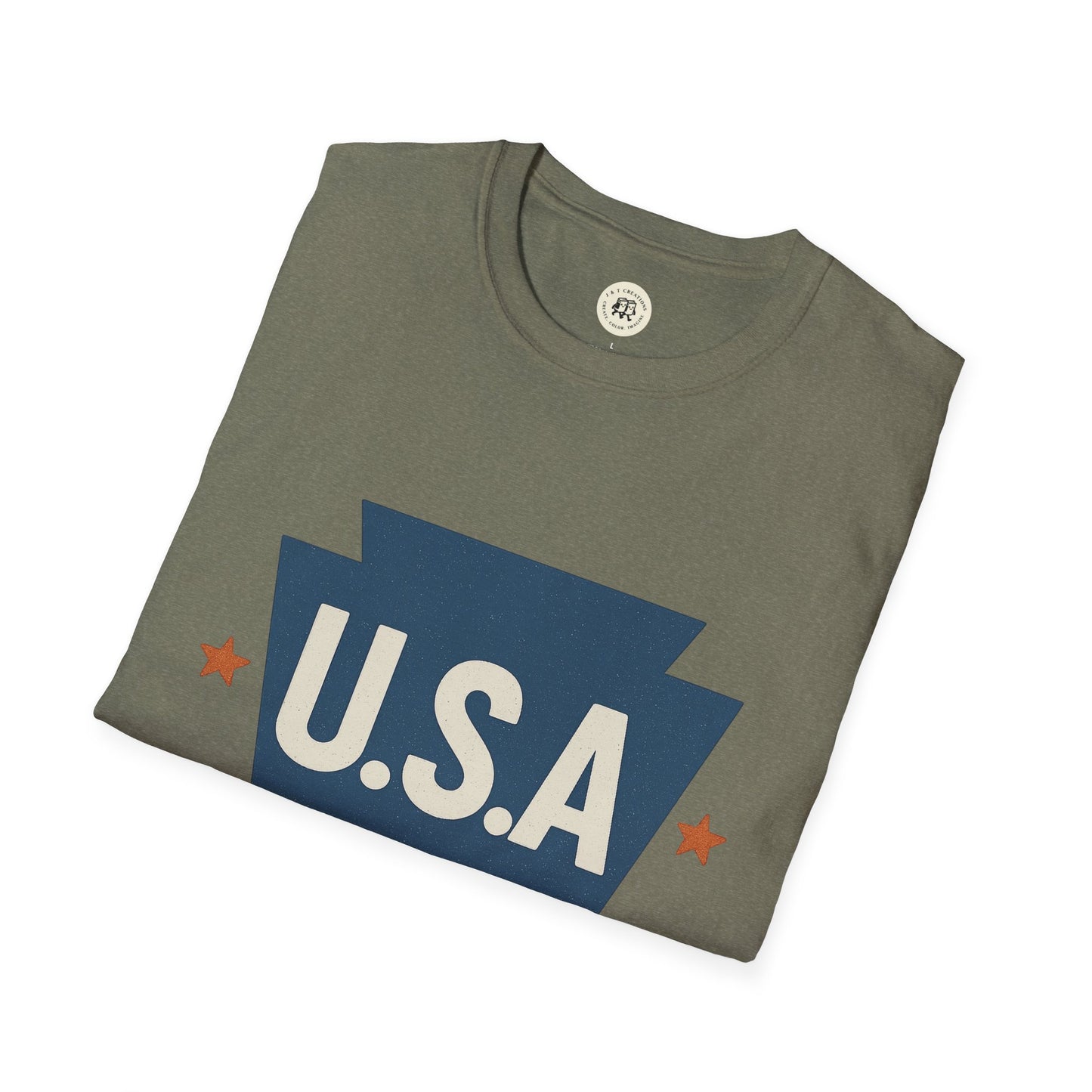 Pennsylvania Keystone USA T-Shirt - Classic Tee