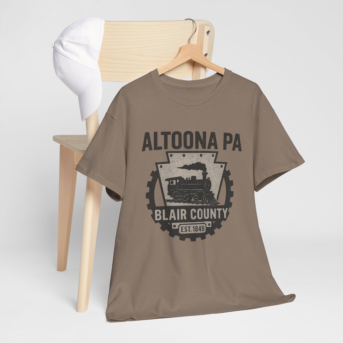 Altoona PA T-Shirt Blair County Vintage Train