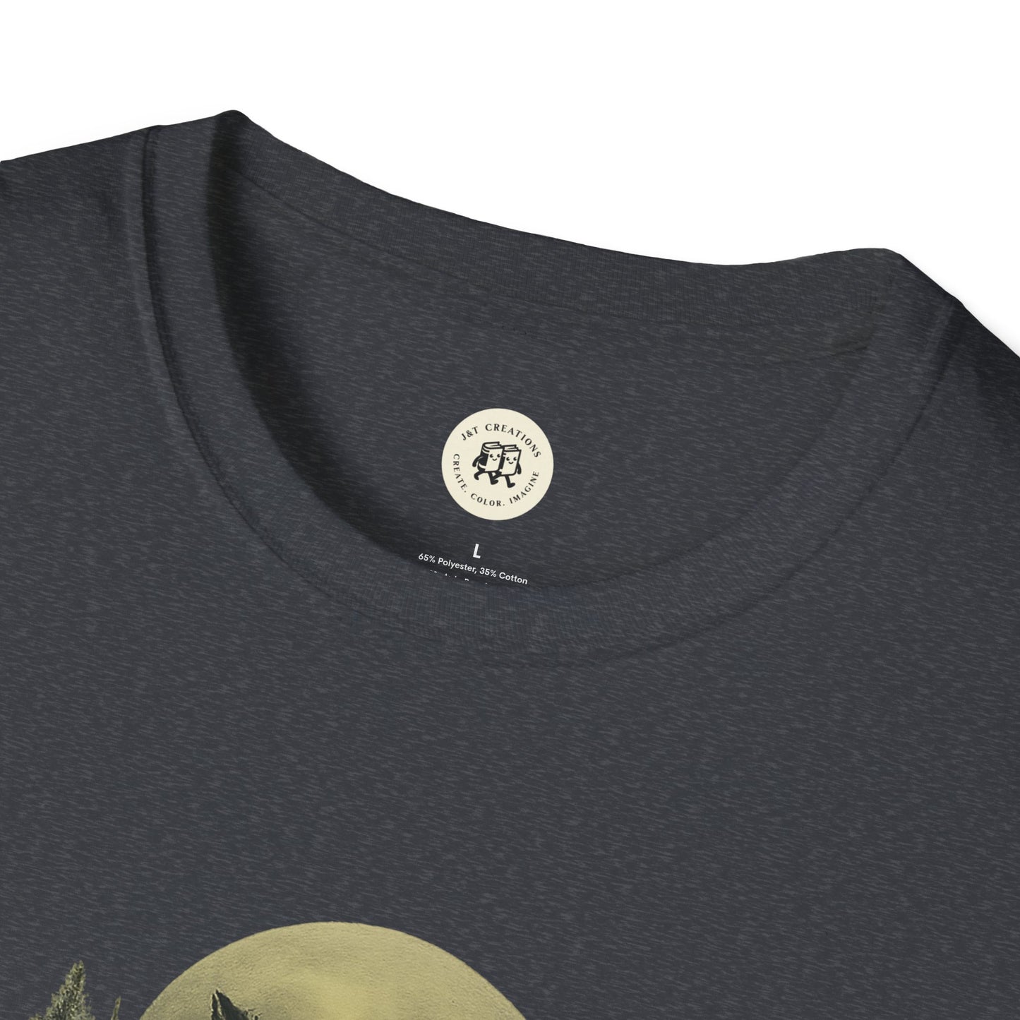 Halloween Graphic T-Shirt with Owl Design