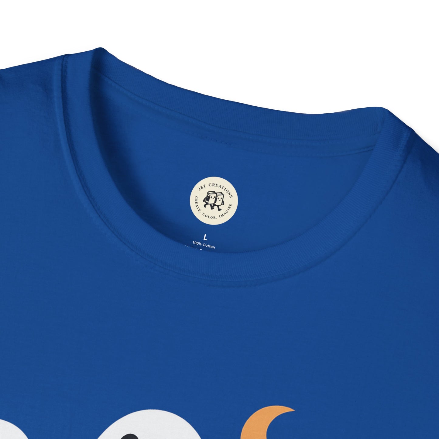 Boo Crew Halloween Shirt - Orange Ghost Tee