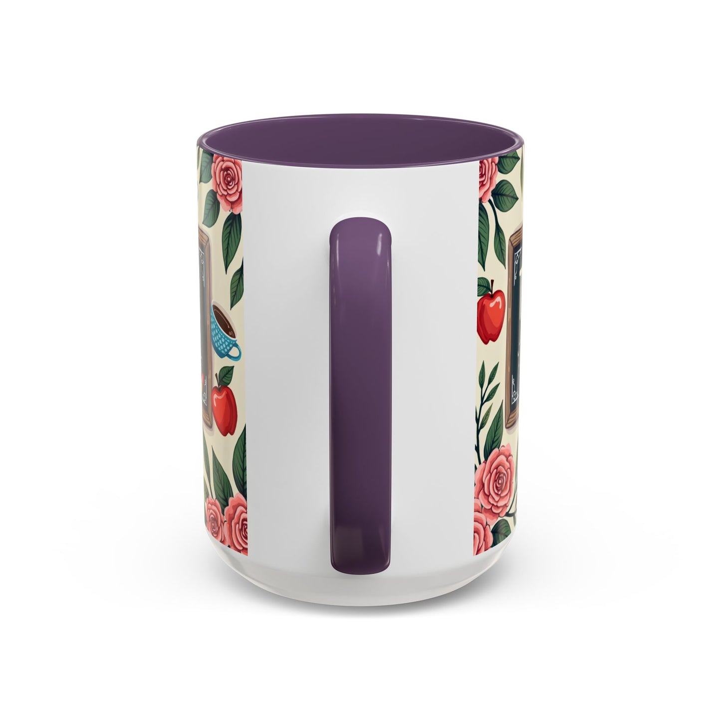 Teacher Fuel Coffee Mug - Fun Gift for Educators, Cute Tea Mug, Back to School Coffee Cup, Teacher Appreciation Present, Classroom Decor