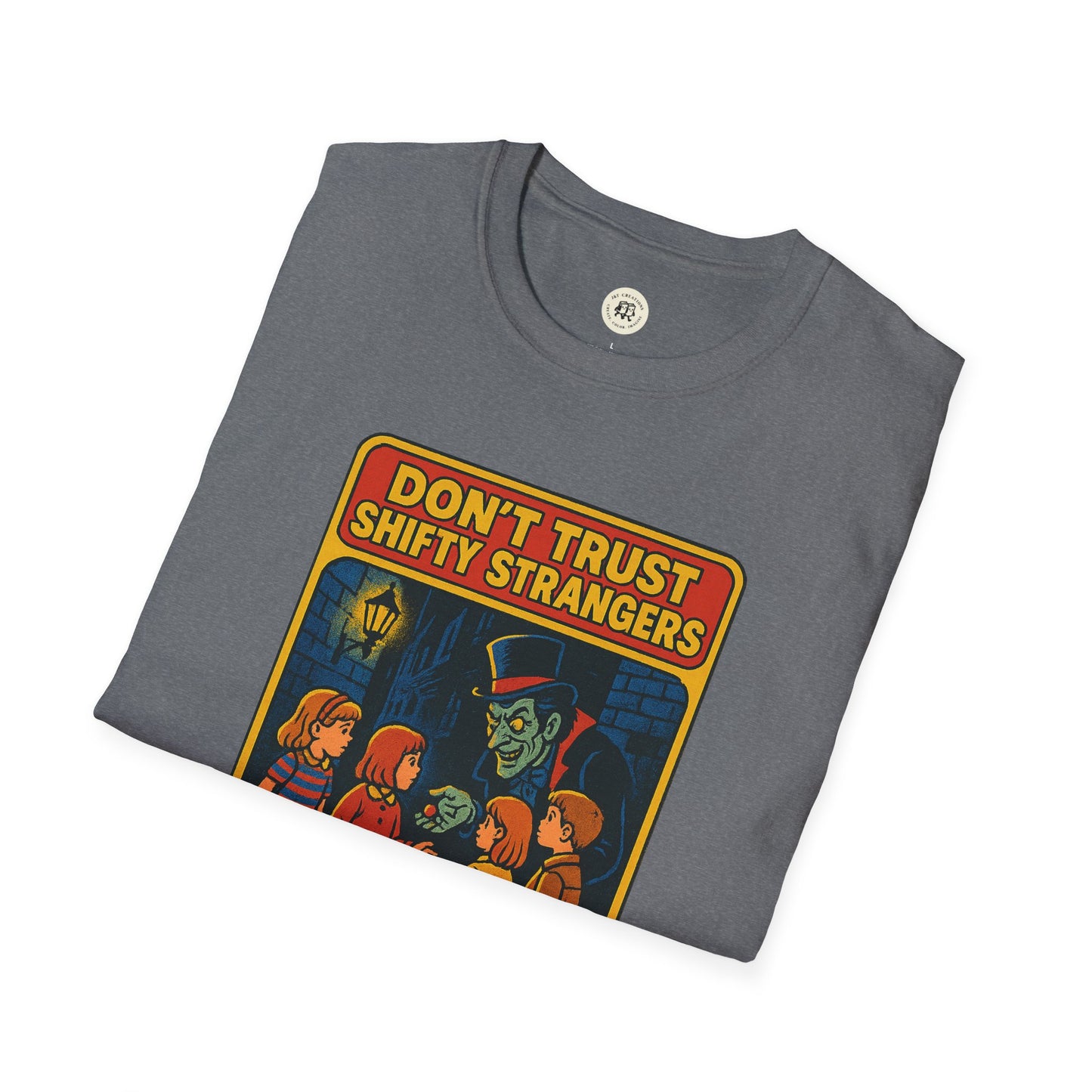 Retro Stranger Danger Shirt Safety Tee