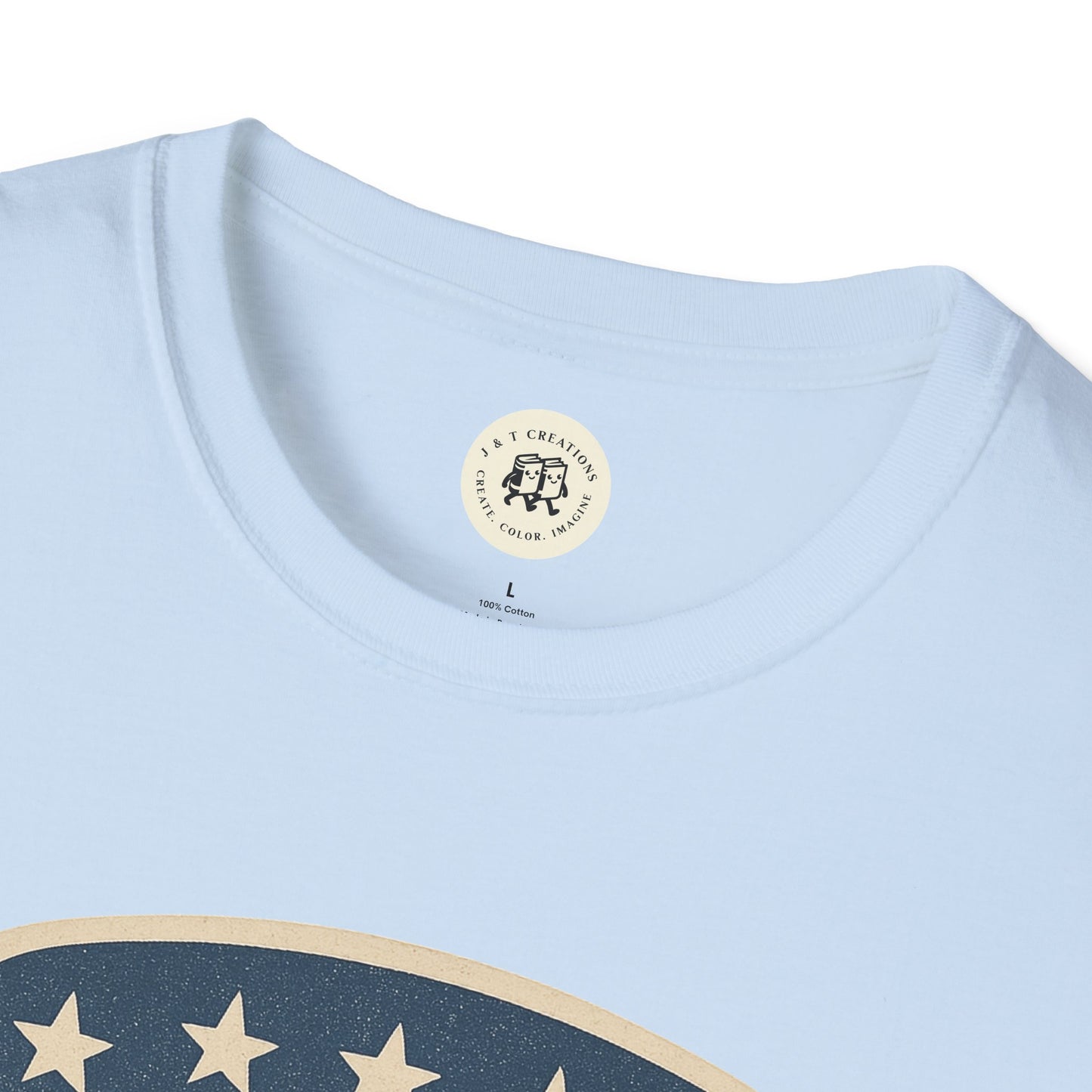 USA Shield T-Shirt Patriotic Graphic Tee