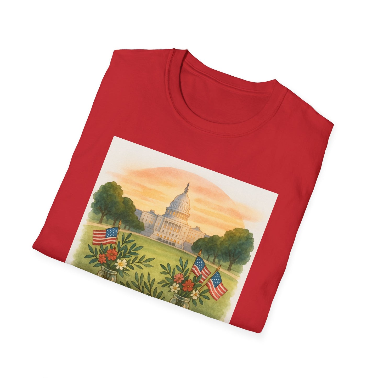 National Mall Picnic T-Shirt Freedom Feast Tee