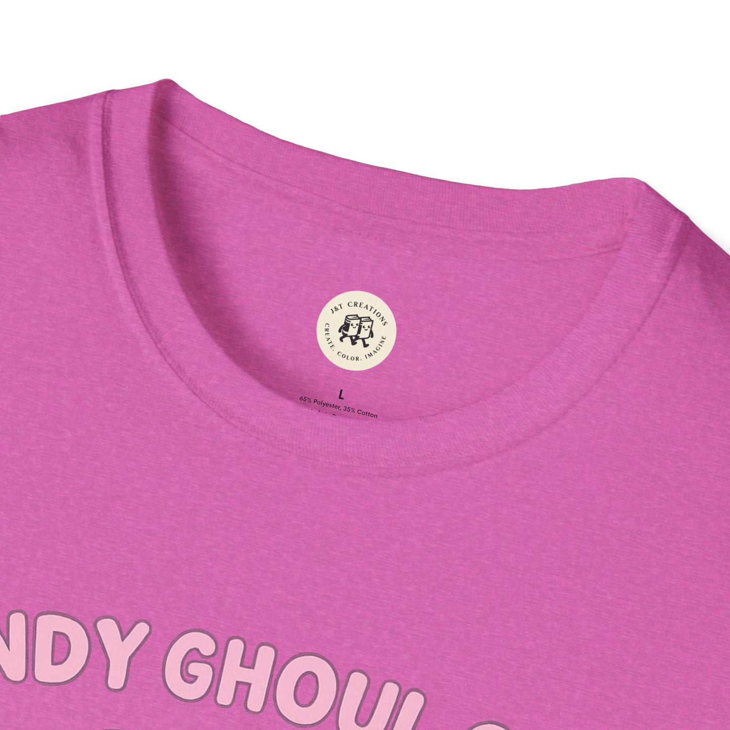 Kawaii Halloween Ghost Shirt - Cute Candy Ghoul Tee