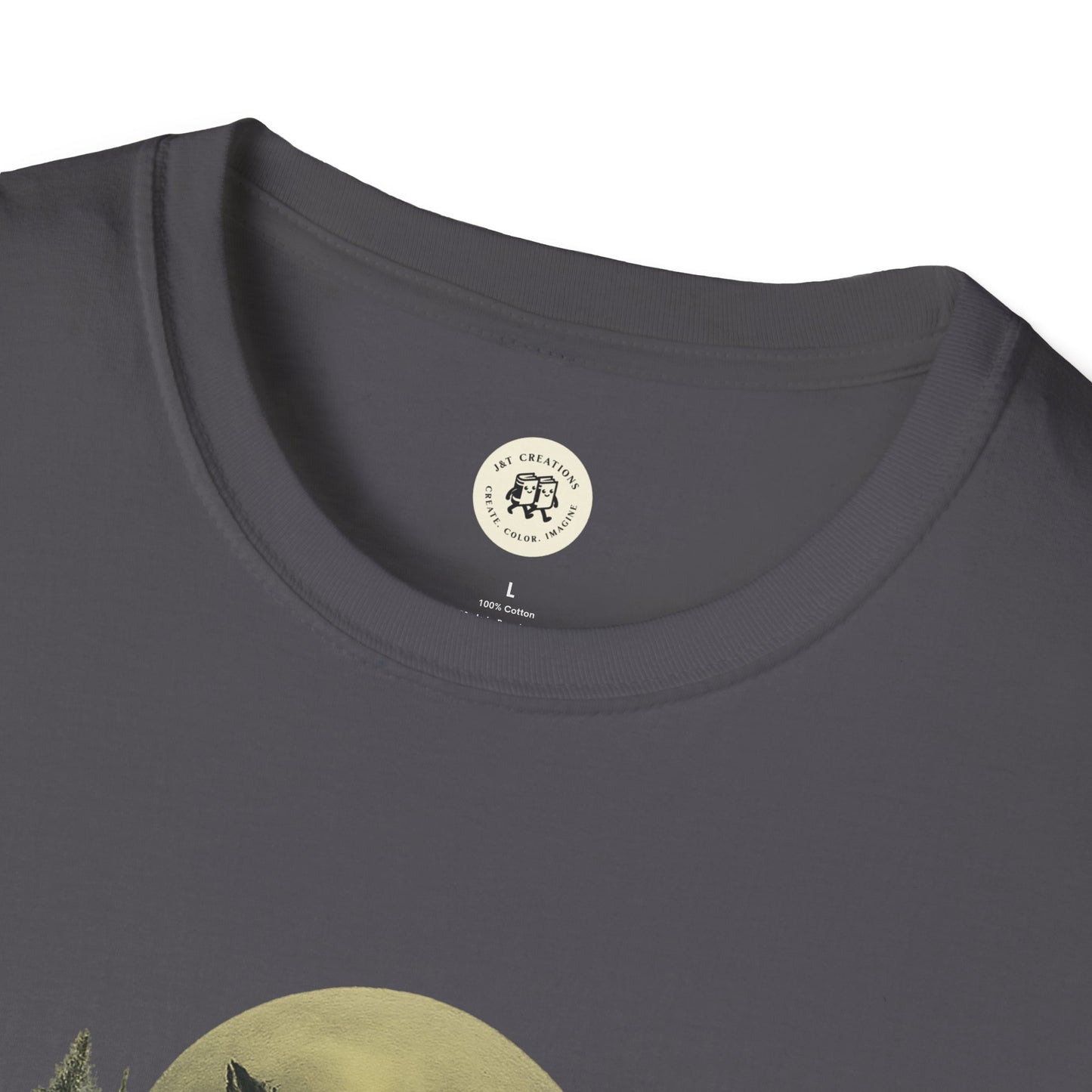 Halloween Graphic T-Shirt with Owl Design