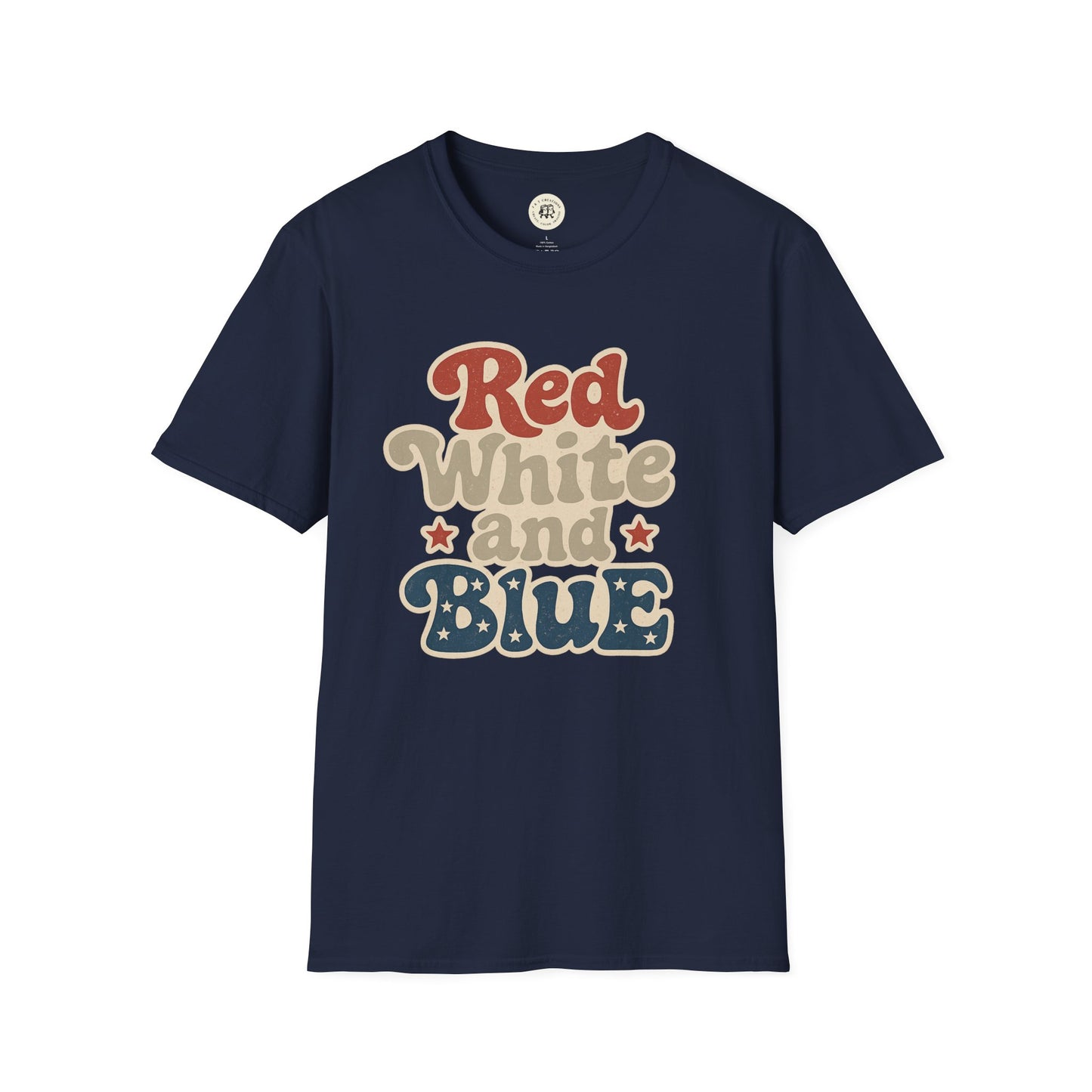 Red White and Blue, Fourth of July, Independence Day, Memorial Day, Veteran's Day, Casual