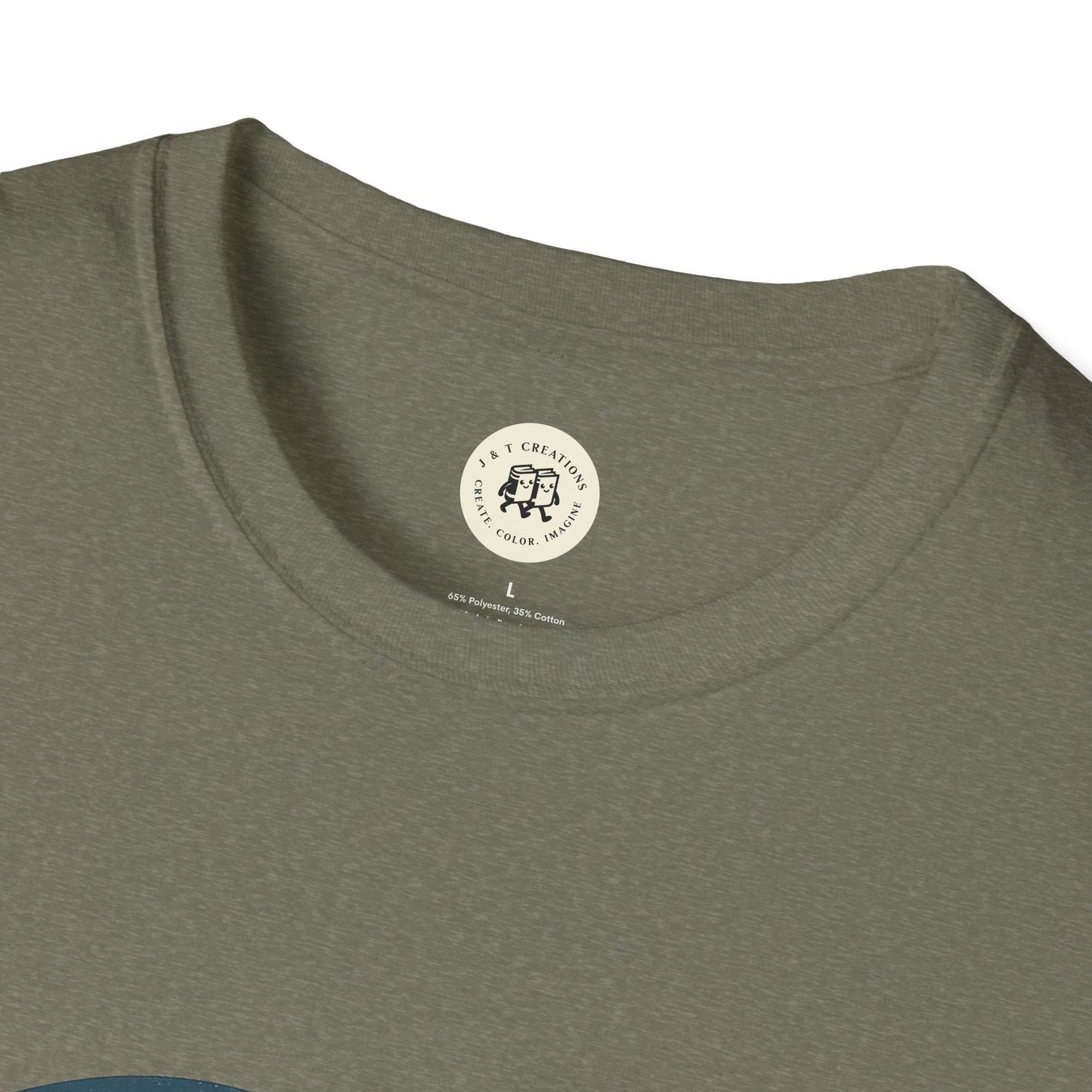 Fourth of July America T-Shirt with Flag Design
