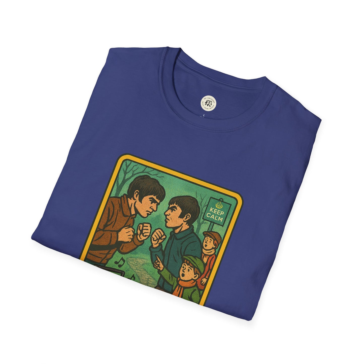 Oasis Retro Band T-Shirt with Vintage Design