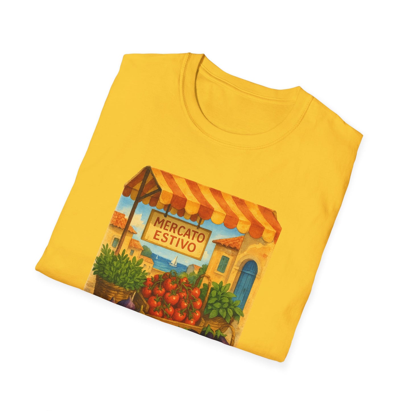 Mallorca Market T-Shirt | Mediterranean Summer Tee | Coastal Graphic Shirt | Travel Lover Gift | Italian Greek Style