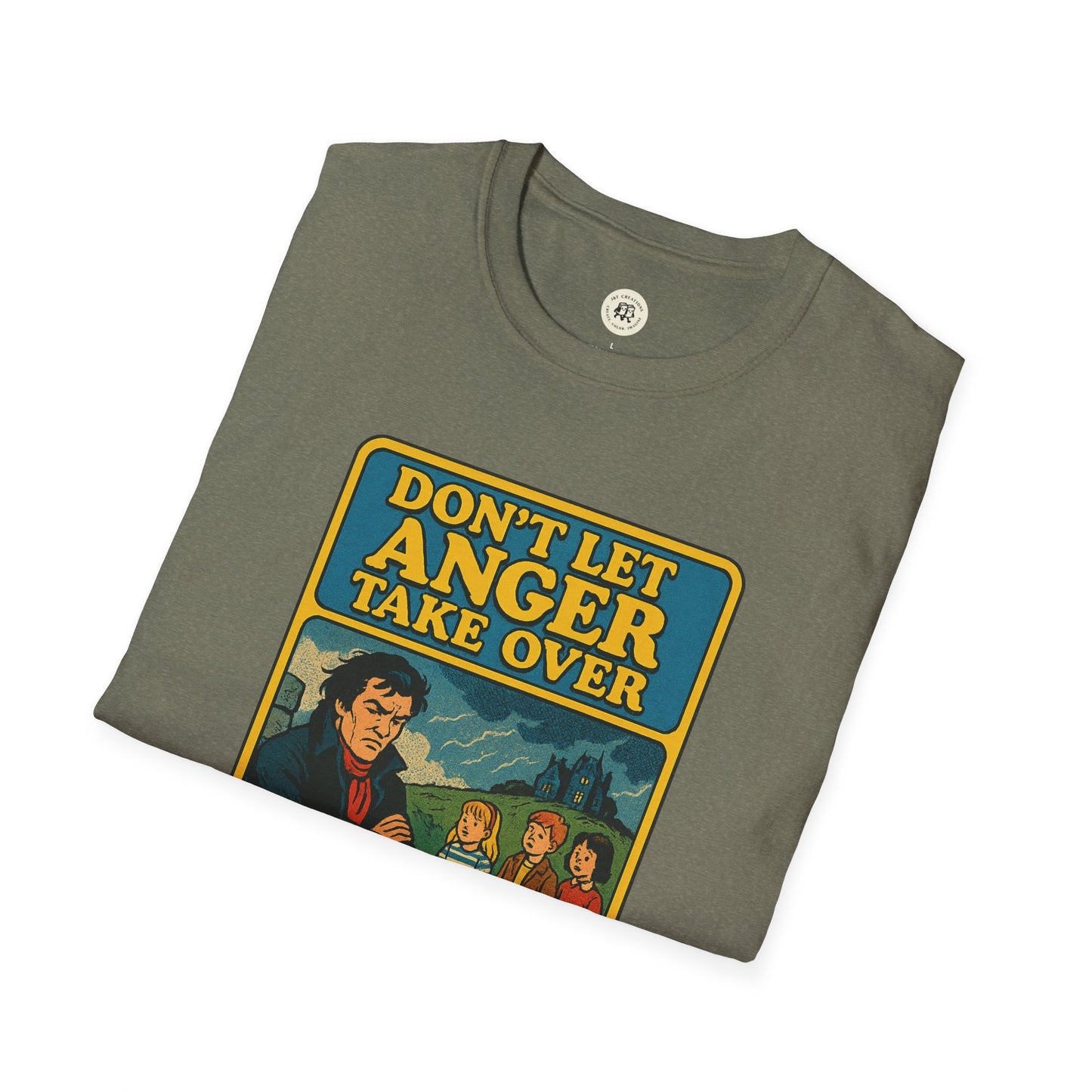 Heathcliff Quote Unisex Tee β Emotional Regulation