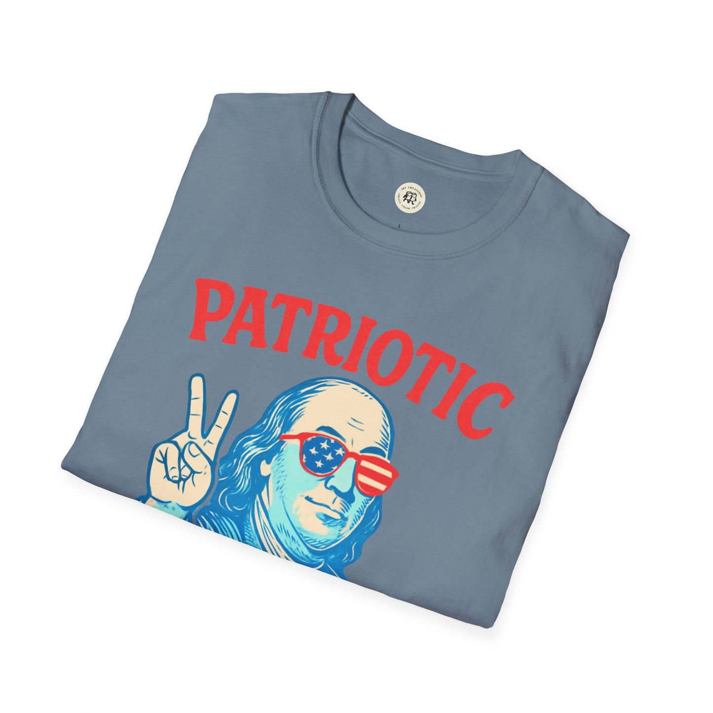 Patriotic Ben Franklin T-Shirt with Vintage Vibes