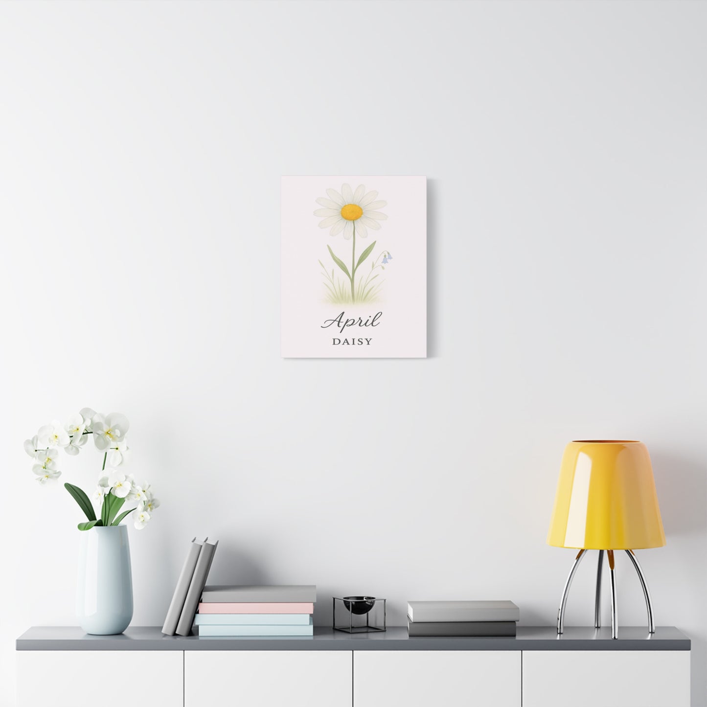 April Carnation Decor, Home Decor, Gift for New Year, Floral Artwork, Gallery Wall