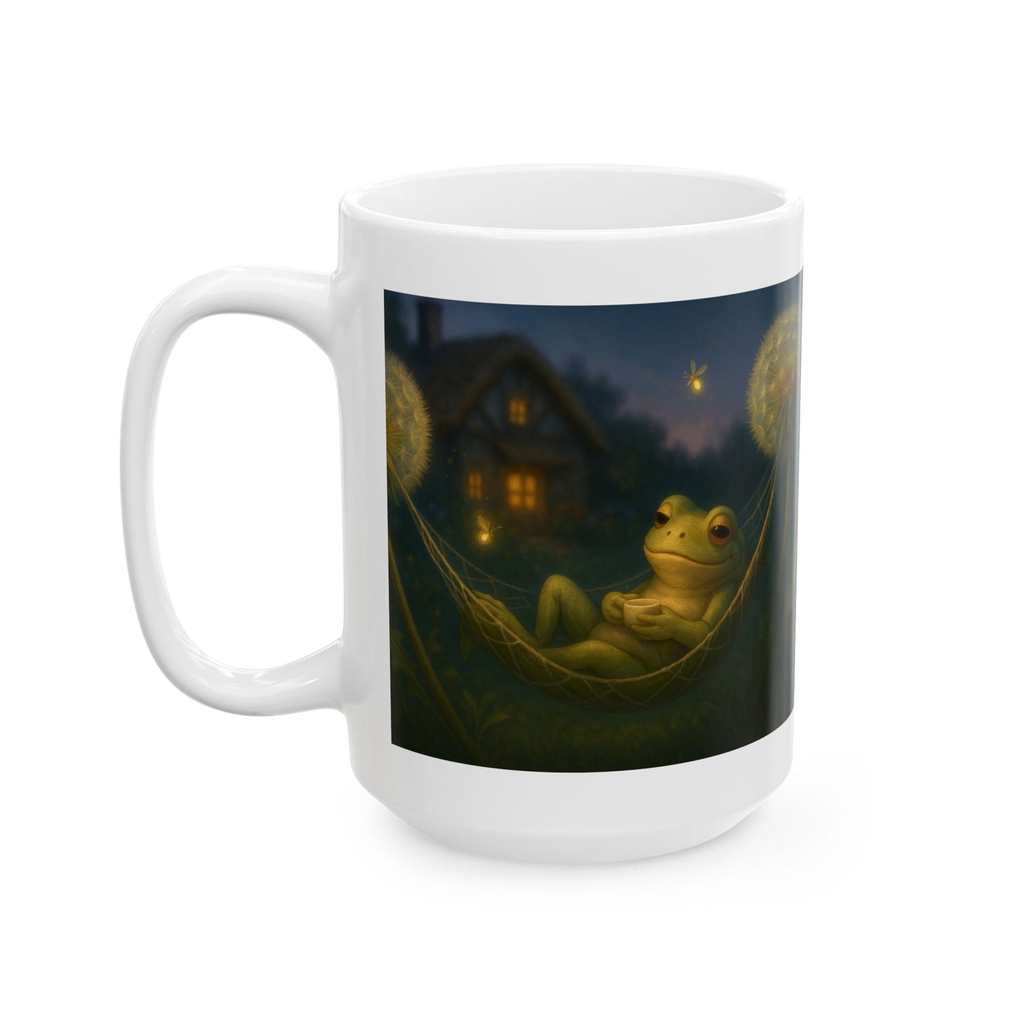 Charming Frog Mug - Perfect Gift for Nature Lovers, Unique Kitchen Decor, Cute Coffee Cup, Animal Lover Present, Garden Inspired Drinkware