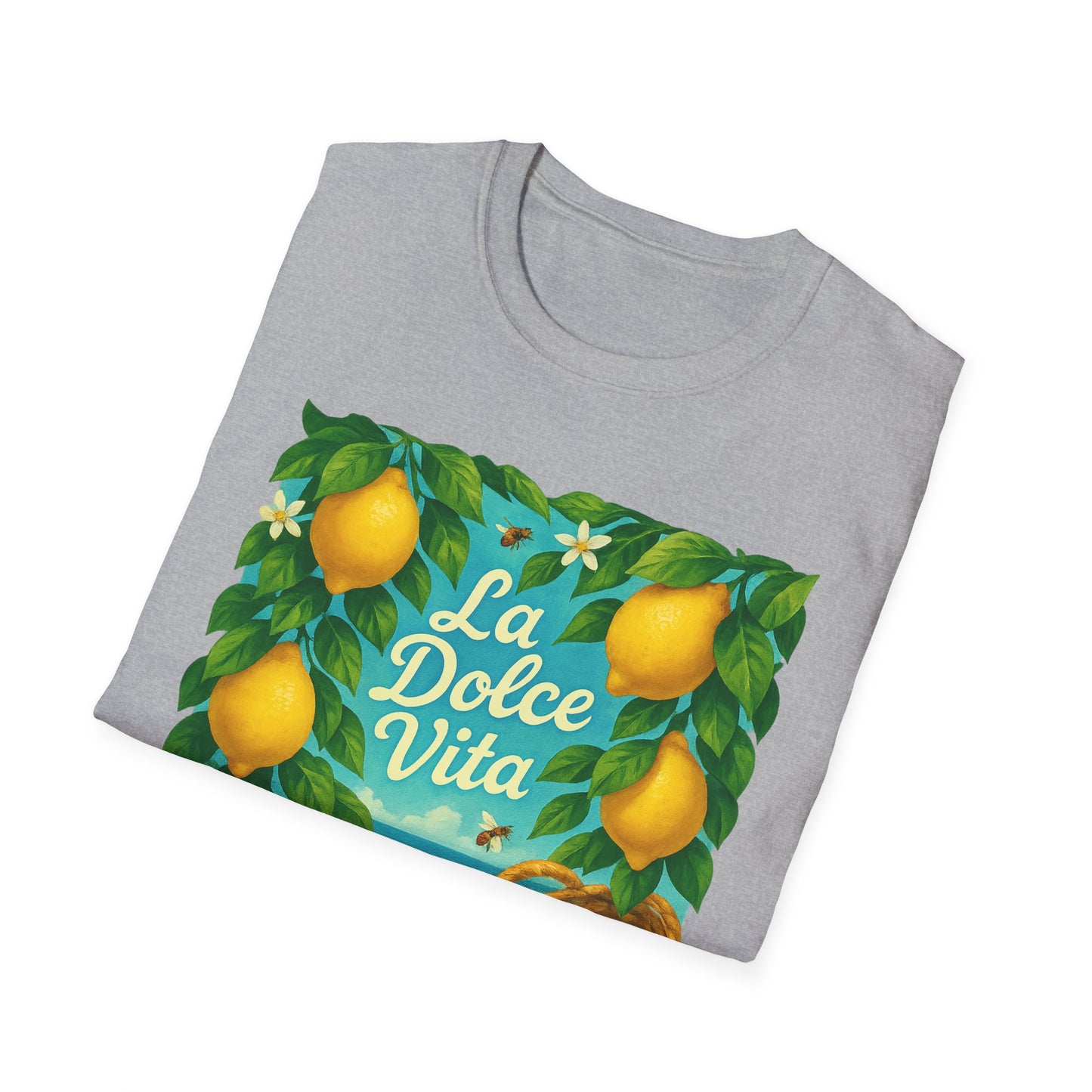 Amalfi Coast Lemon Grove T-Shirt | Italy Mediterranean Tee | Italian Summer Graphic | Citrus Lover Gift | Travel Shirt