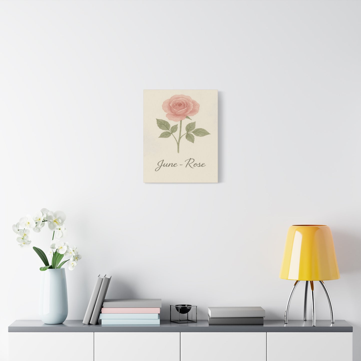 June Carnation Decor, Home Decor, Gift for New Year, Floral Artwork, Gallery Wall