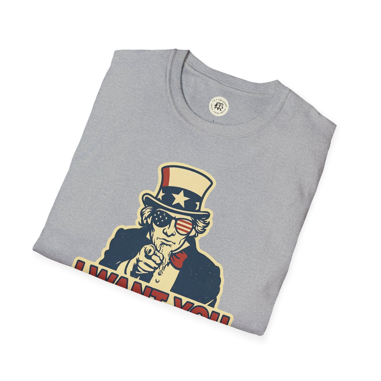 Funny Independence Day T-Shirt - Hot Dogs Design