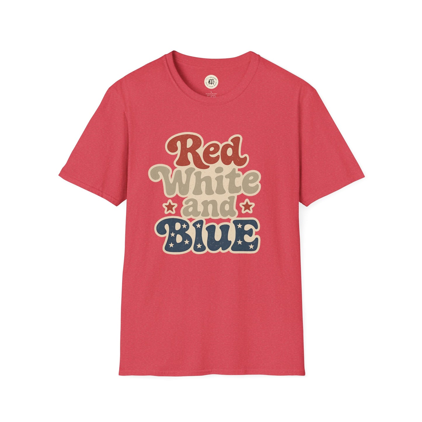 Red White and Blue, Fourth of July, Independence Day, Memorial Day, Veteran's Day, Casual