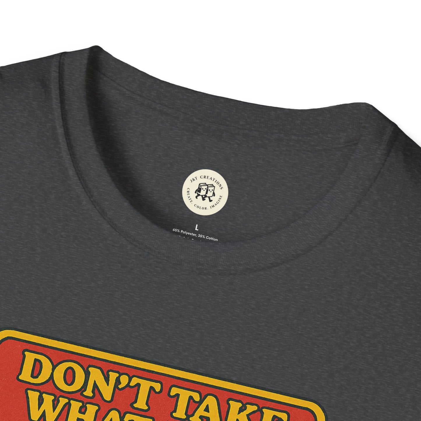 Gollum Property Safety T-Shirt – Unique Art Tee