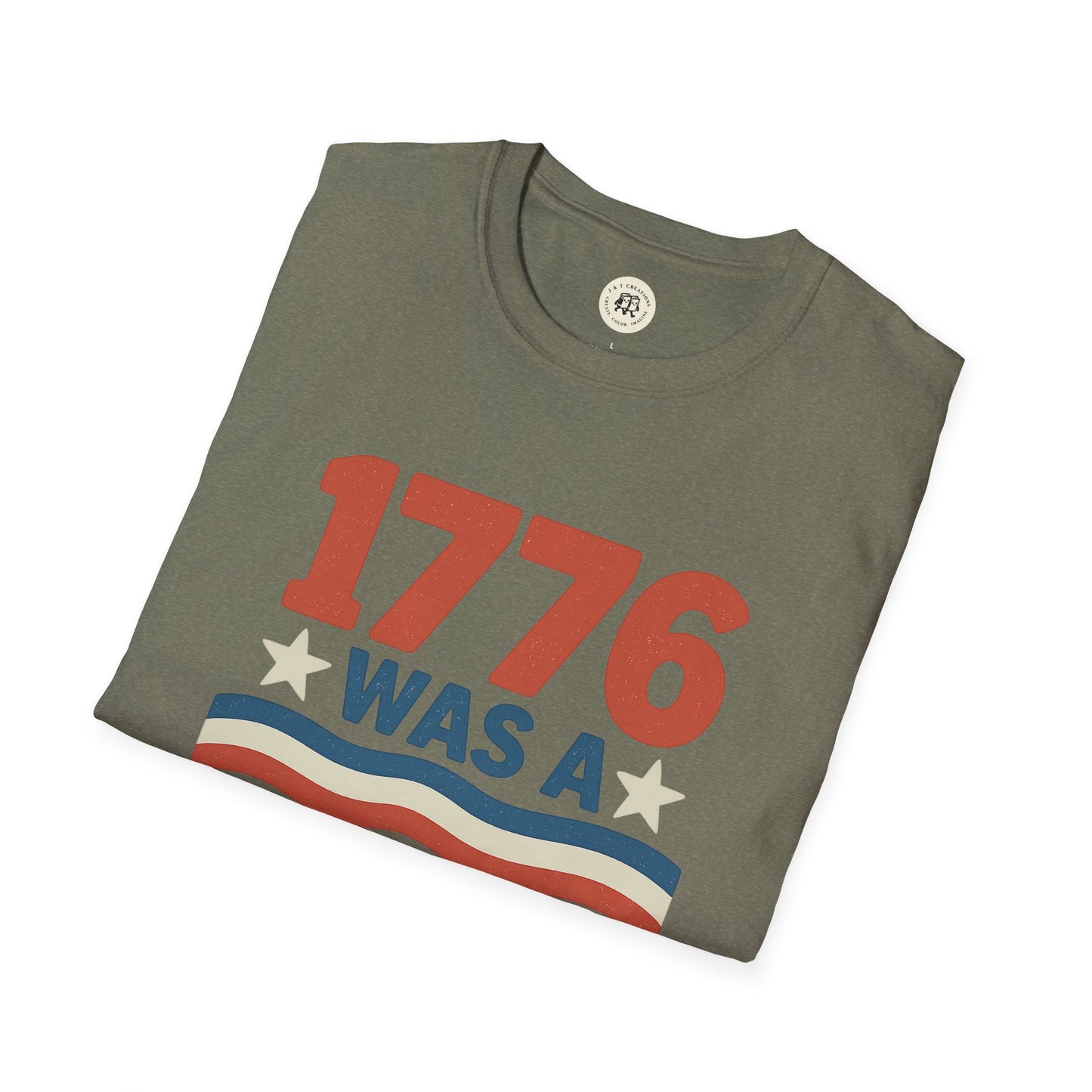 Patriotic 4th of July Shirt - 1776 Vibe Tee