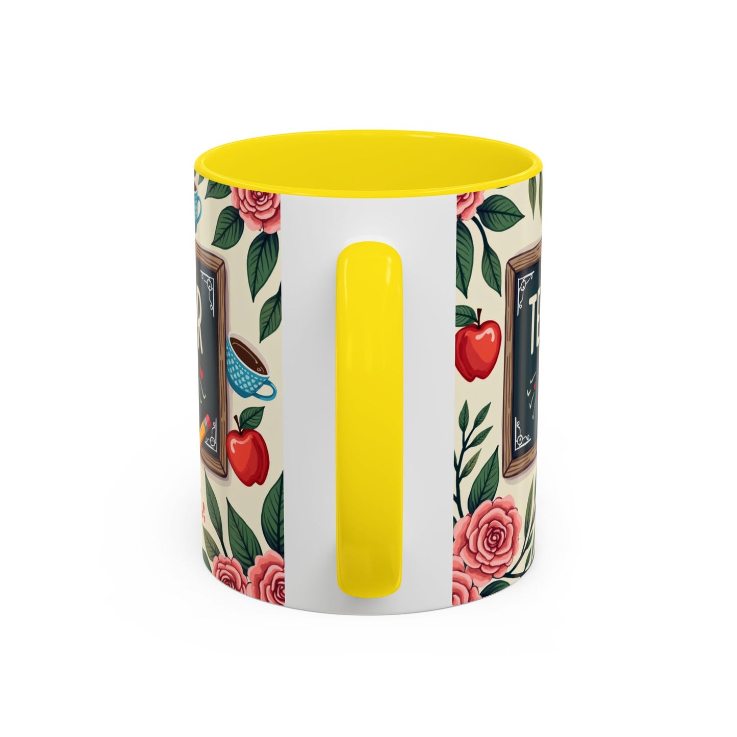 Teacher Fuel Coffee Mug - Fun Gift for Educators, Cute Tea Mug, Back to School Coffee Cup, Teacher Appreciation Present, Classroom Decor