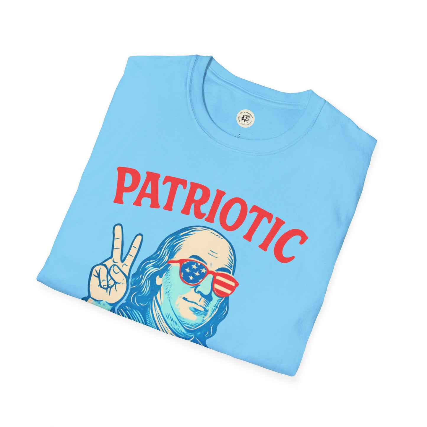Patriotic Ben Franklin T-Shirt with Vintage Vibes