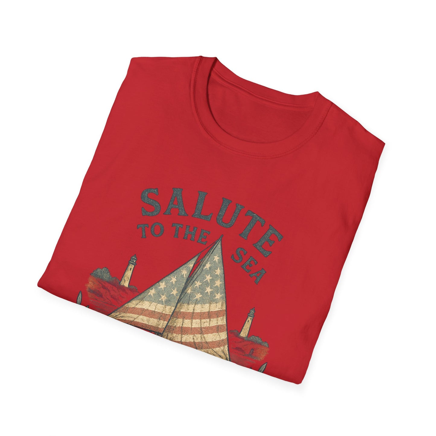Cape Cod Sailboat T-Shirt with Nautical Design