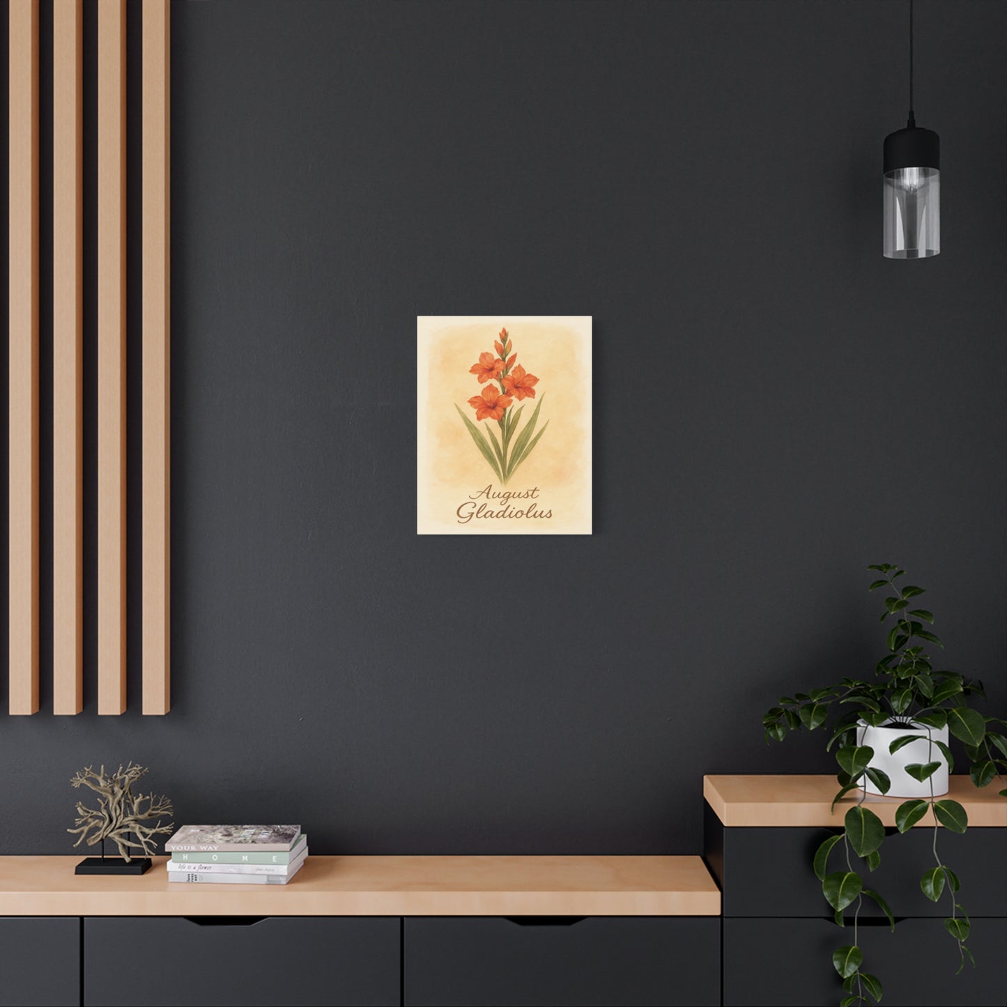 August Carnation Decor, Home Decor, Gift for New Year, Floral Artwork, Gallery Wall
