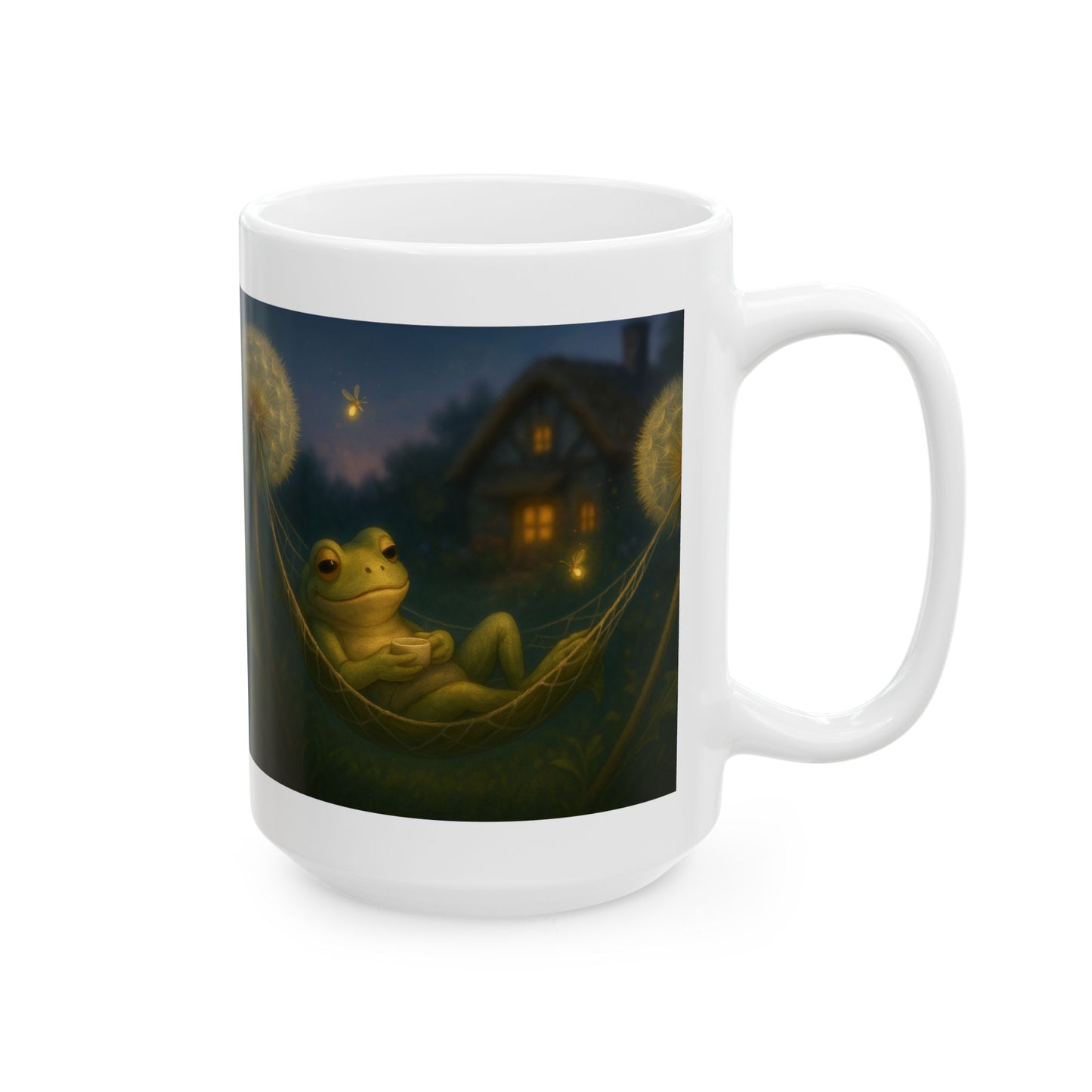Charming Frog Mug - Perfect Gift for Nature Lovers, Unique Kitchen Decor, Cute Coffee Cup, Animal Lover Present, Garden Inspired Drinkware