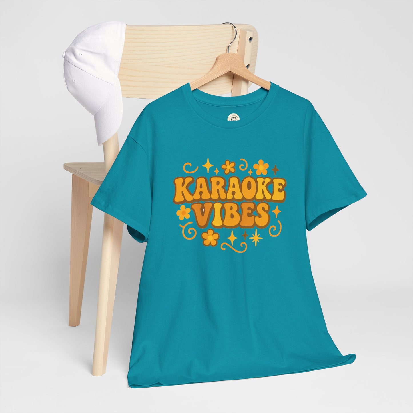 Karaoke Vibes T-Shirt Soft Retro Style Tee