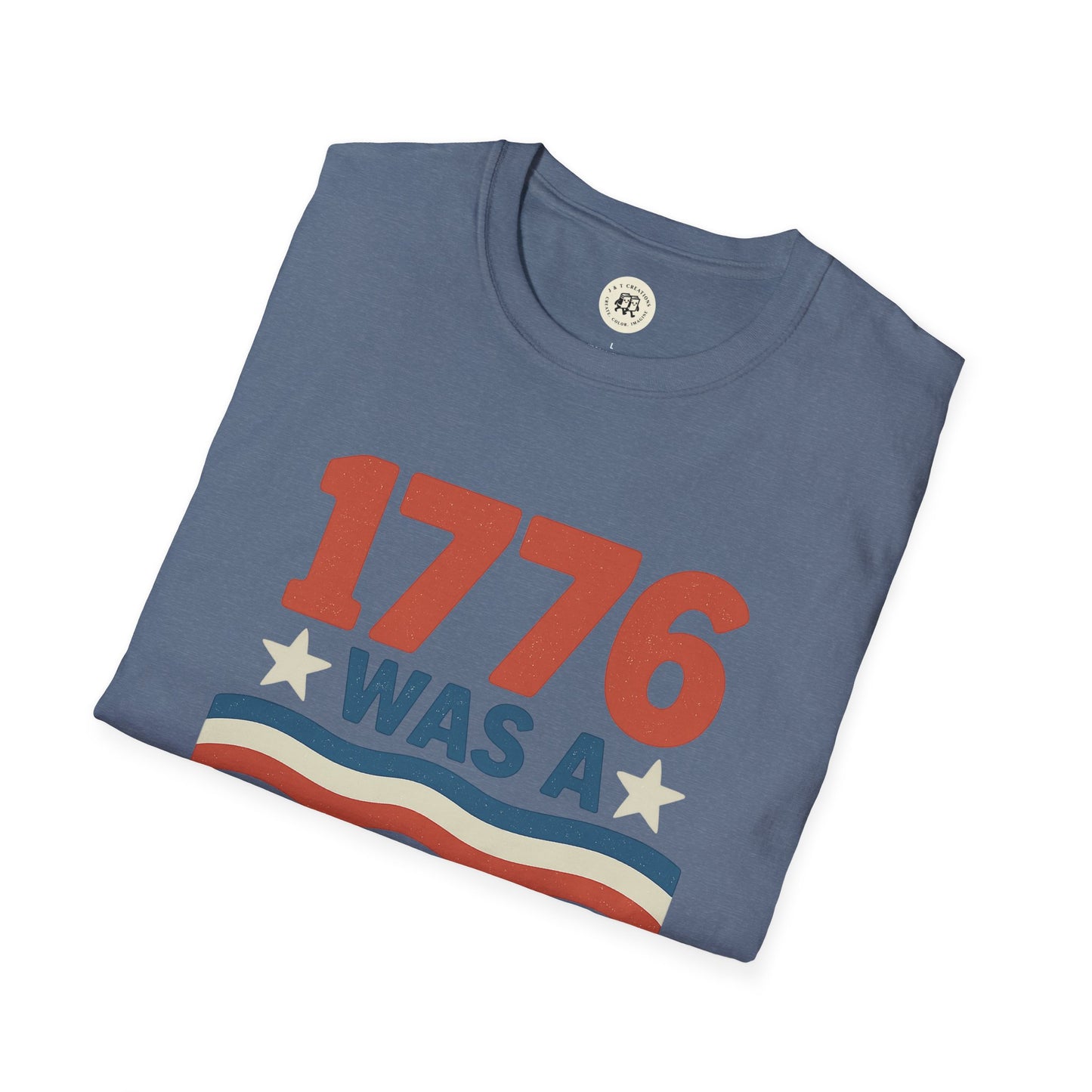 Patriotic 4th of July Shirt - 1776 Vibe Tee