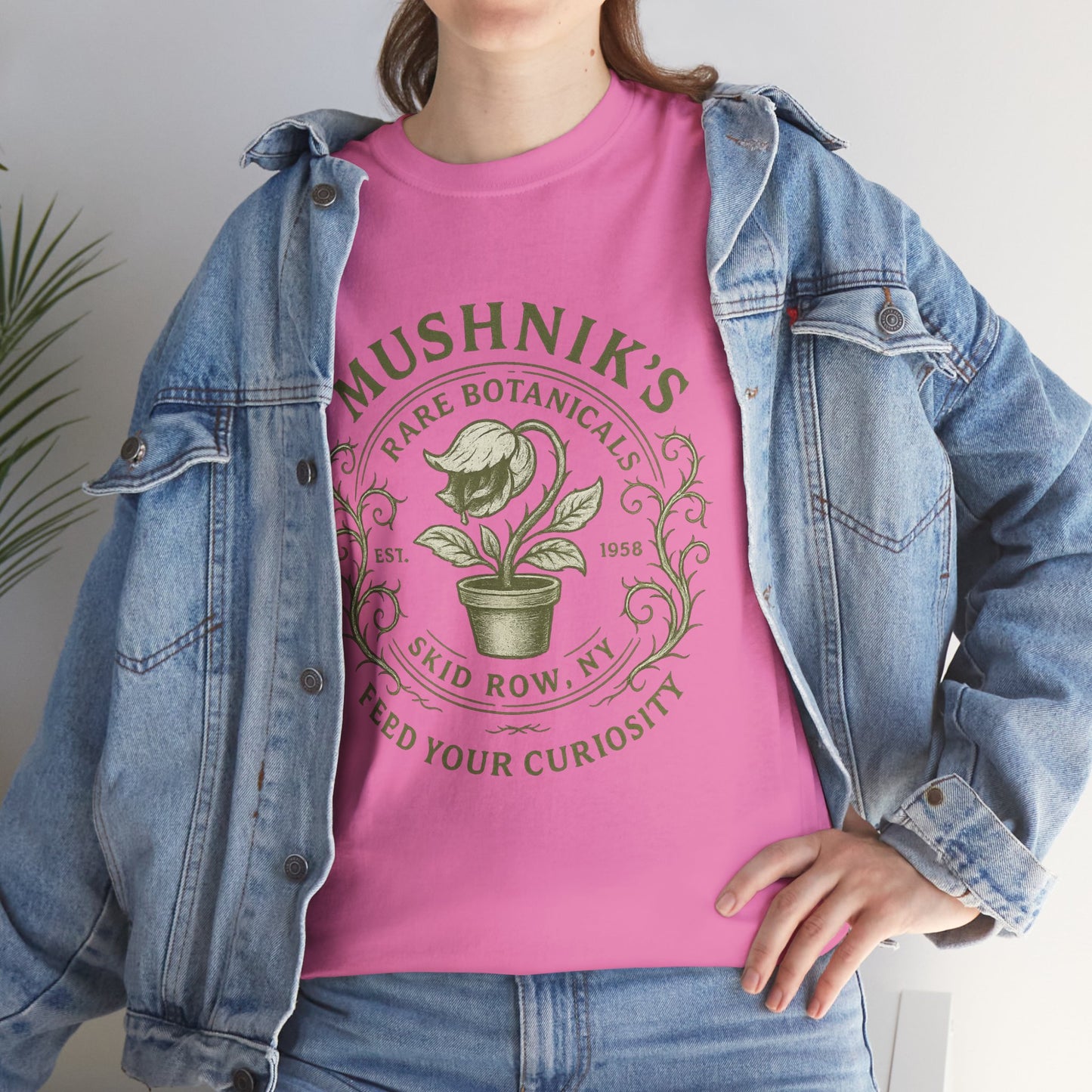 Little Shop of Horrors T-Shirt β Botanical Design