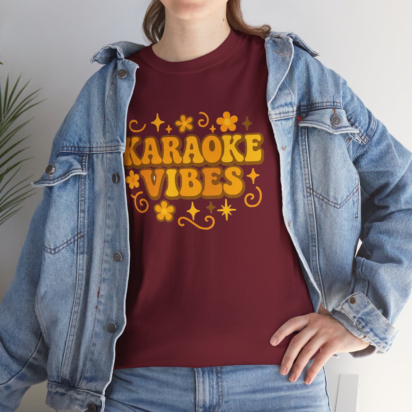 Karaoke Vibes T-Shirt Soft Retro Style Tee