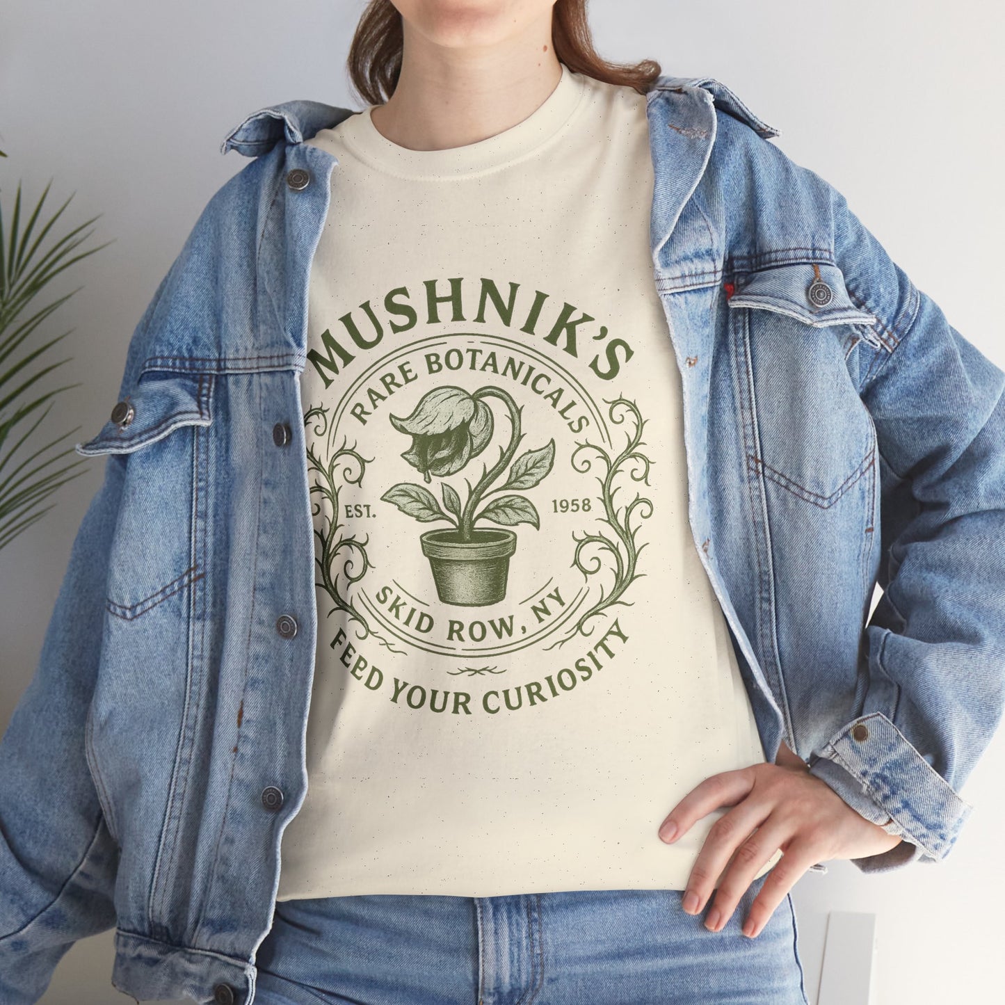 Little Shop of Horrors T-Shirt β Botanical Design