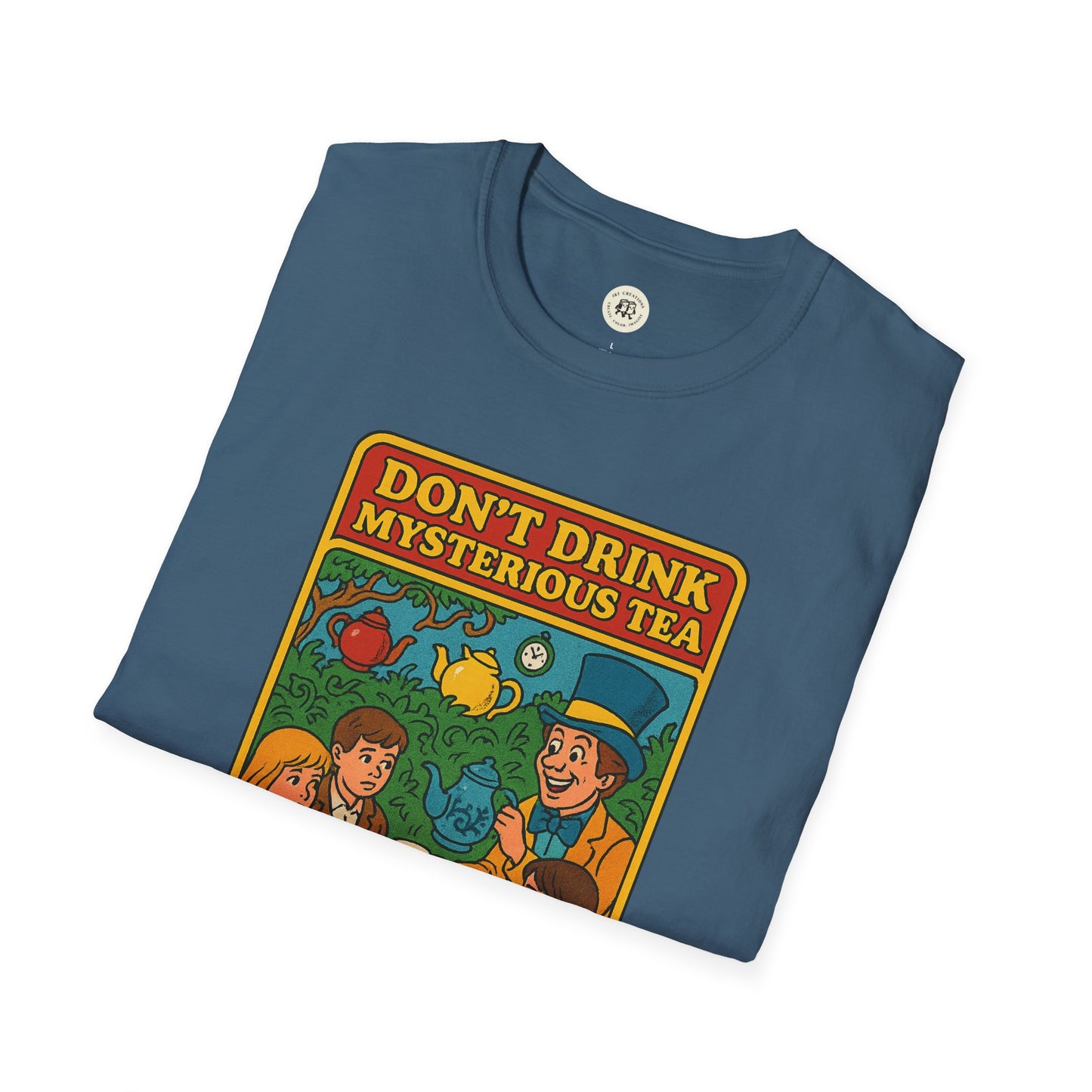 Mad Hatter Food Safety Shirt - Fun Tea Design