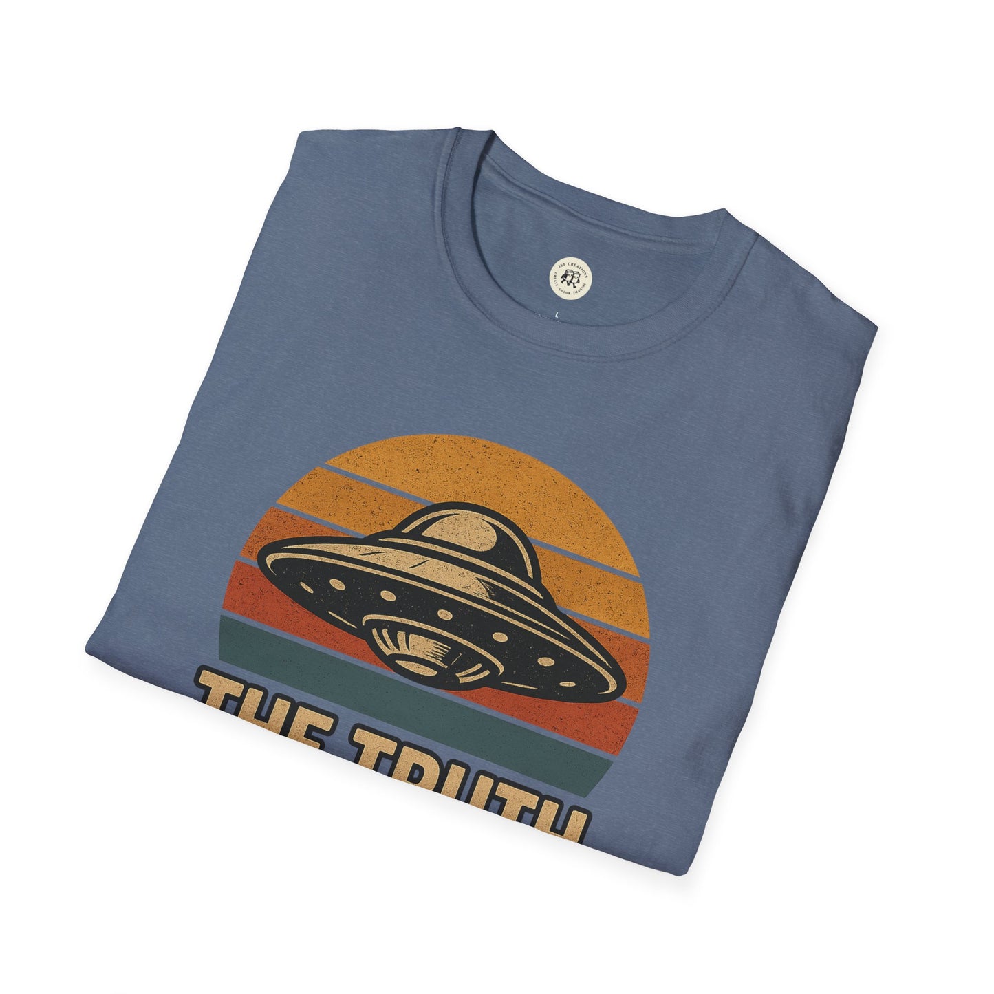 Retro UFO T-Shirt with Vintage Alien Design